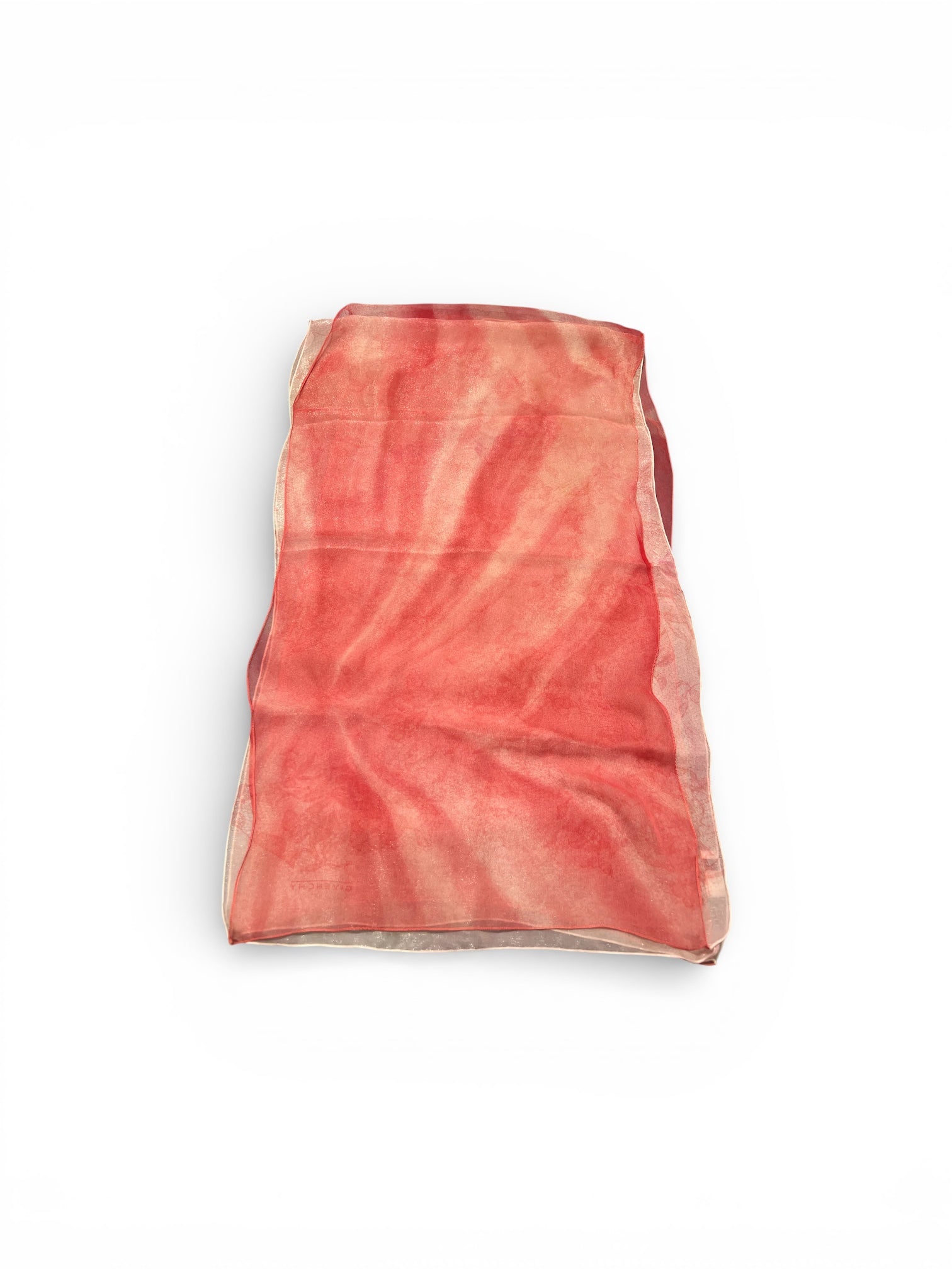 Givenchy - Echarpe en soie rose