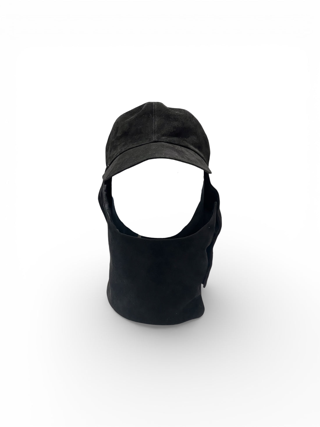 Christian Dior -  Cagoule en cuir noir T.57