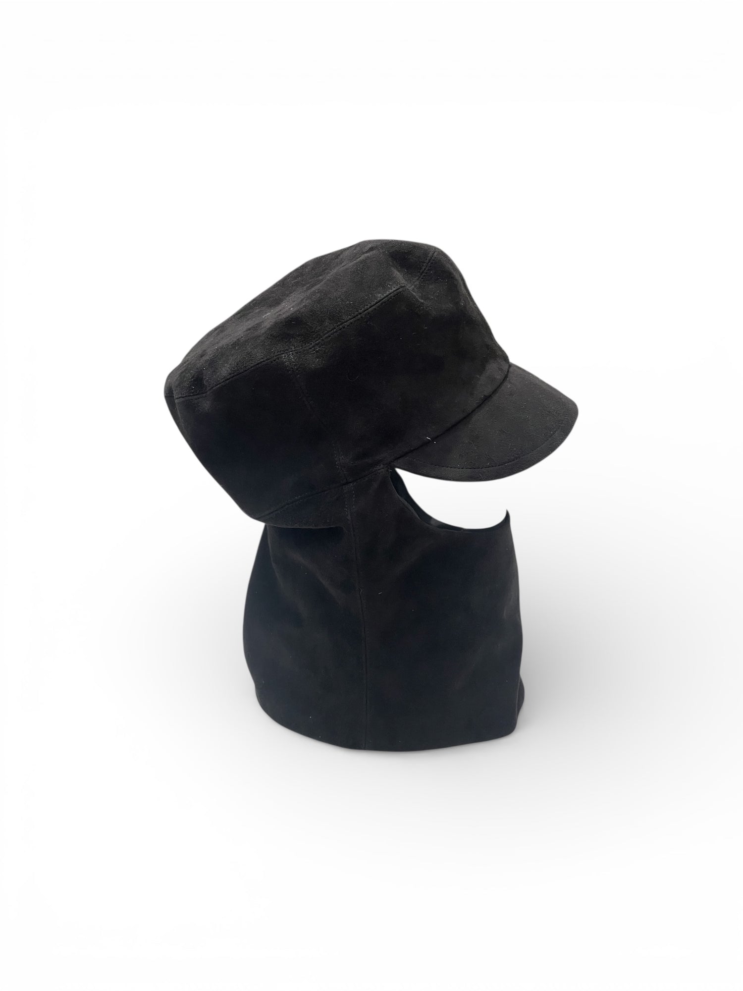 Christian Dior -  Cagoule en cuir noir T.57