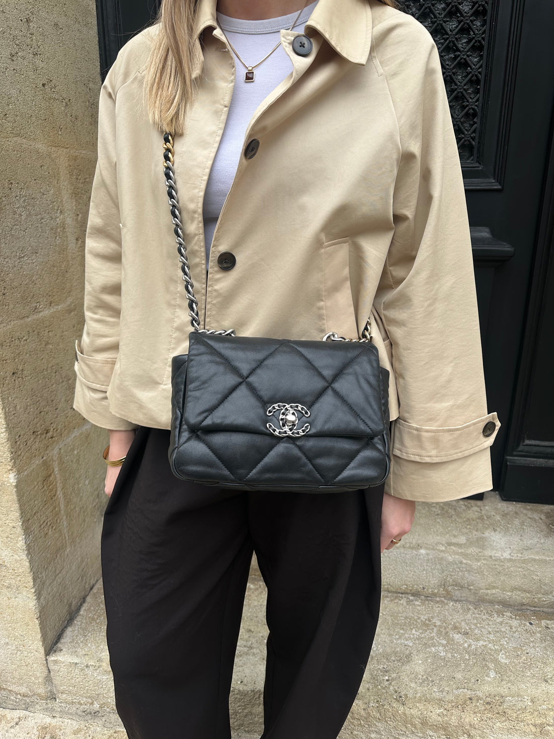 Chanel - Sac 19 noir