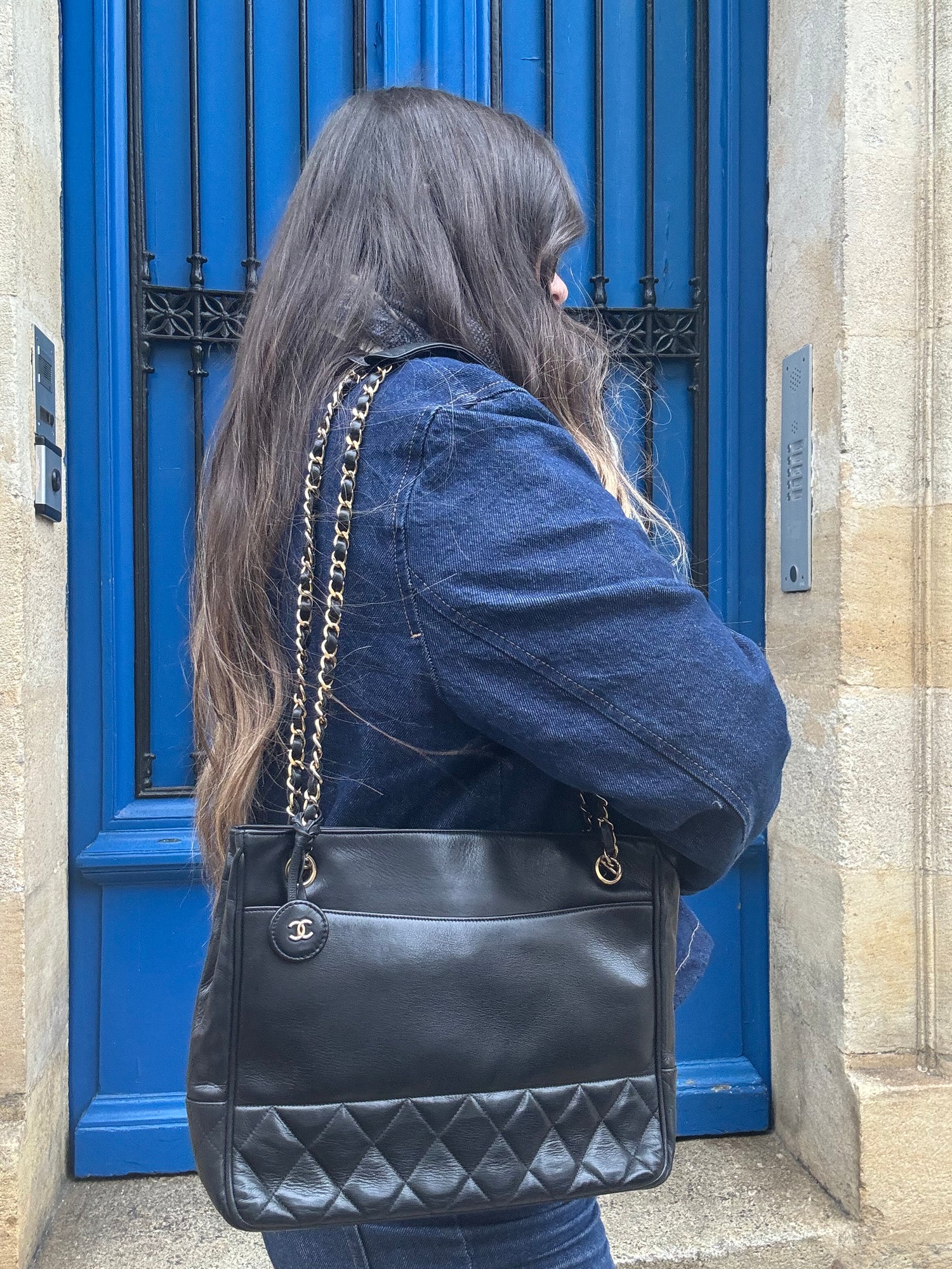 Chanel - Sac shopping vintage