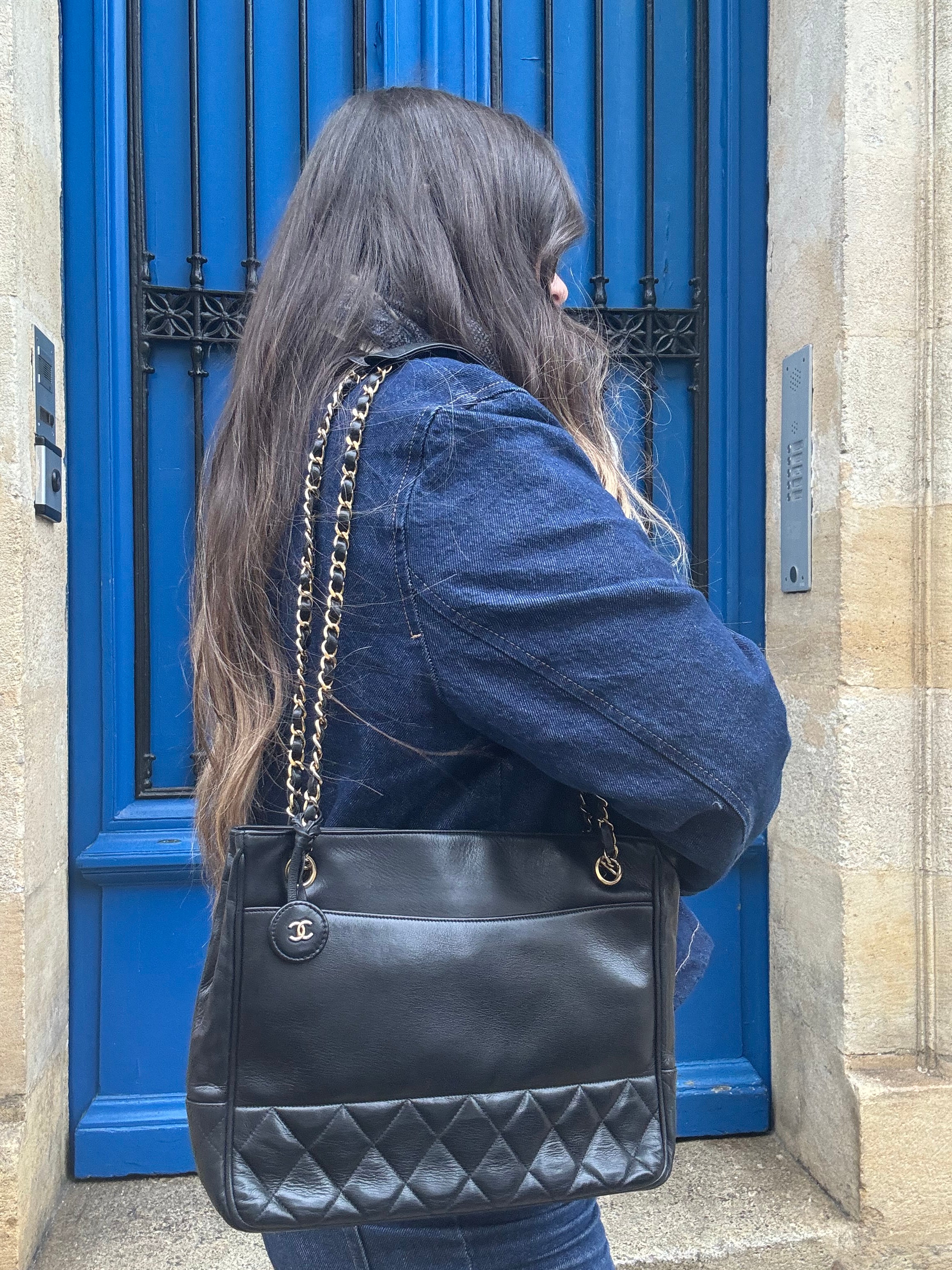 Chanel - Sac shopping vintage