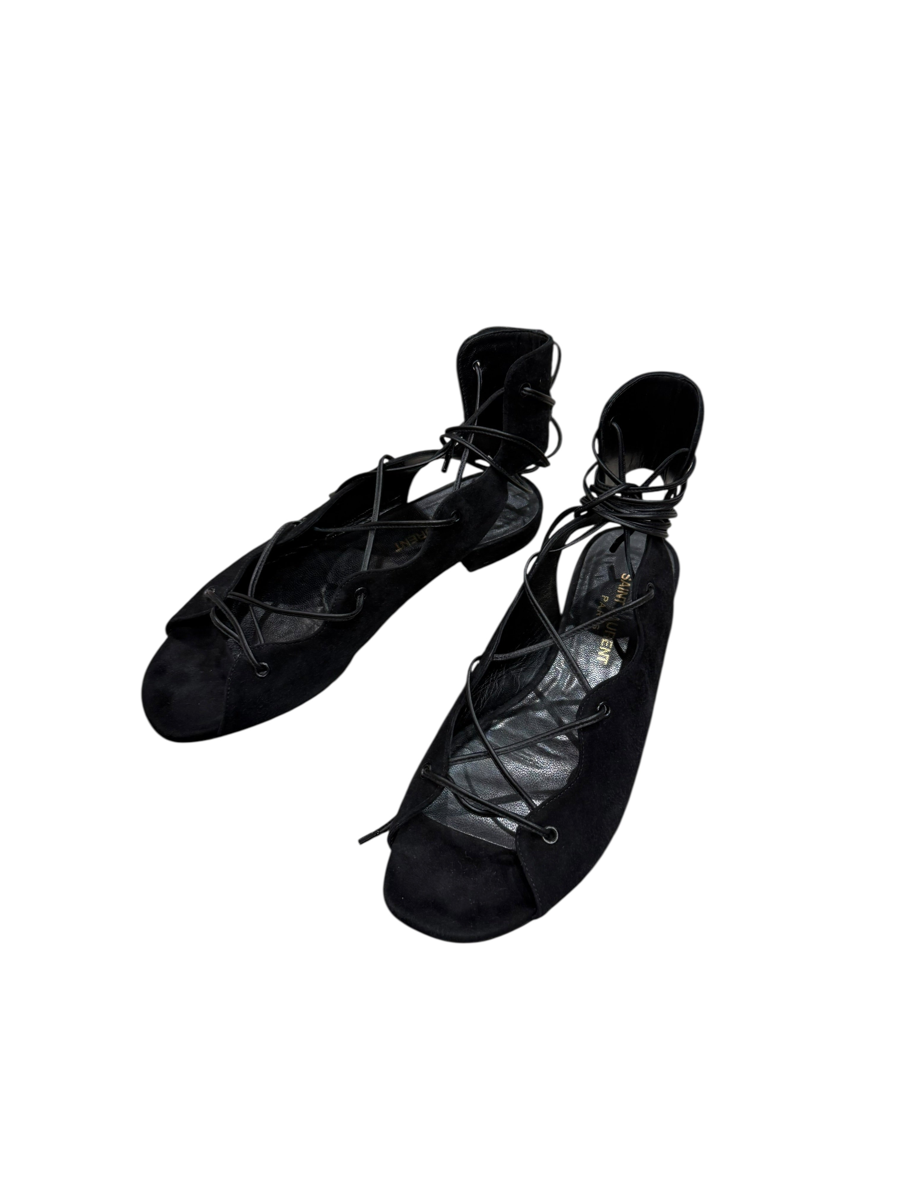 Saint Laurent Babies à Lacets | Les Folies d’Eugénie