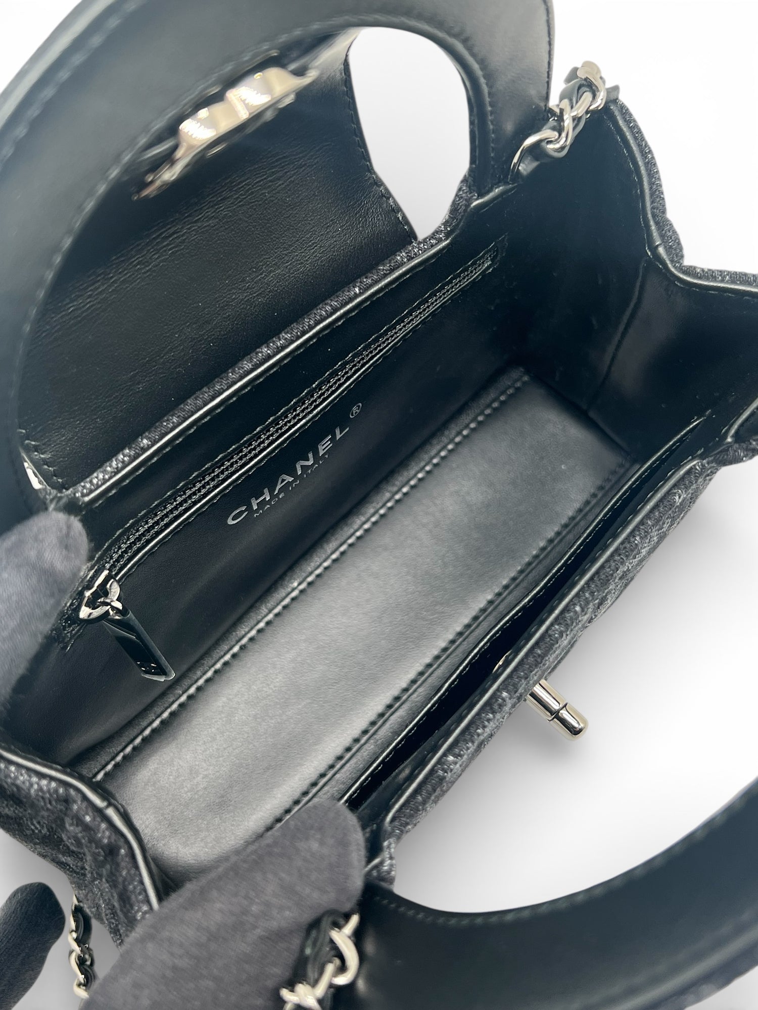 Chanel - Sac Kelly petit shopping en jersey