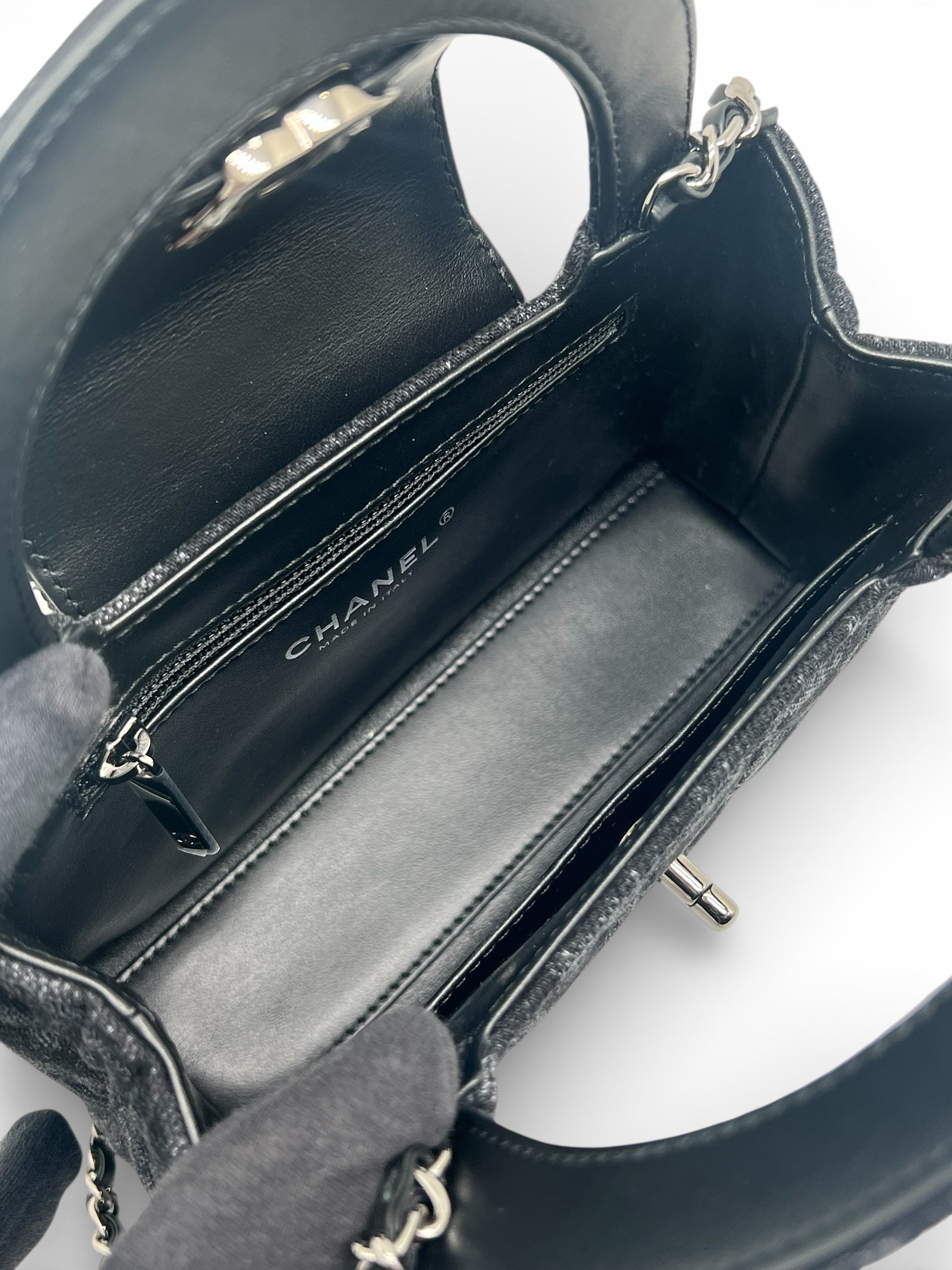 Chanel - Sac Kelly petit shopping en jersey