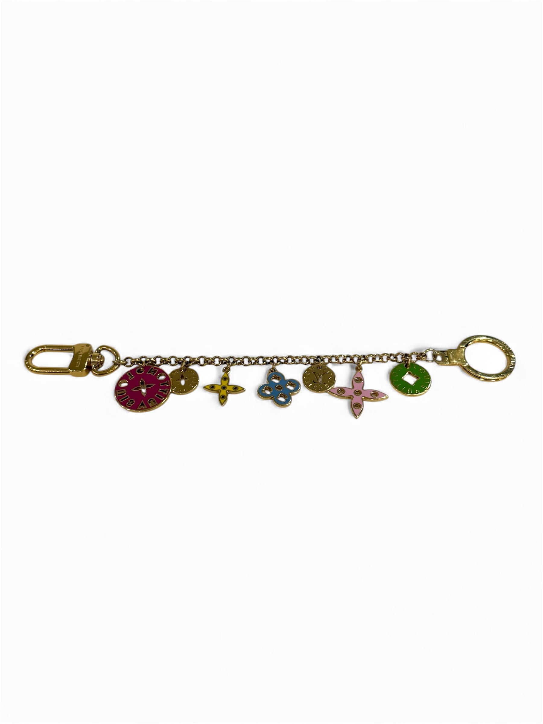 Louis Vuitton - Fleur de Monogram chain bag charm