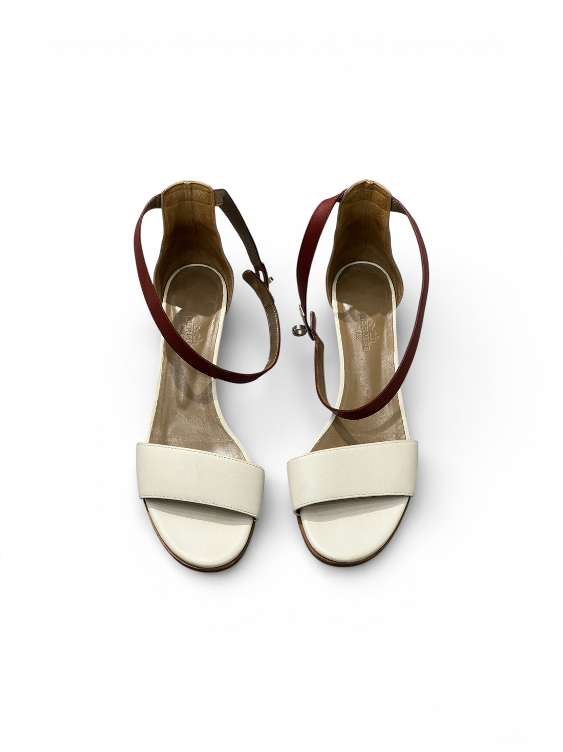 Hermès - Sandales en cuir T37