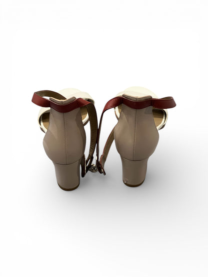 Hermès - Sandales en cuir T37