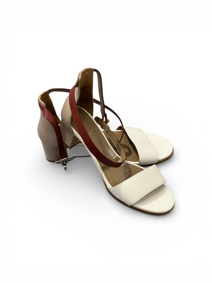 Hermès - Sandales en cuir T37