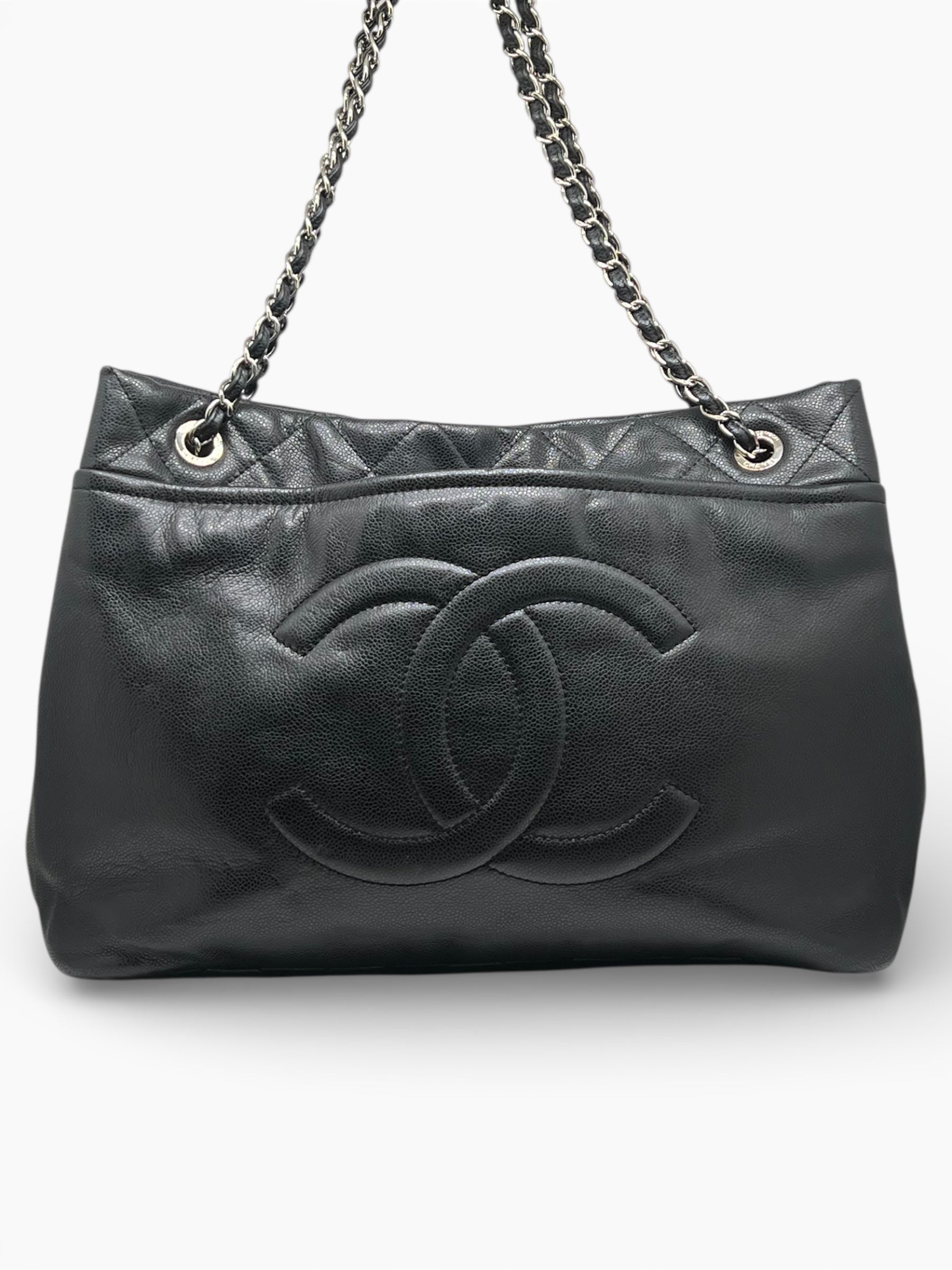 Chanel – Shopper aus Caviar-Leder