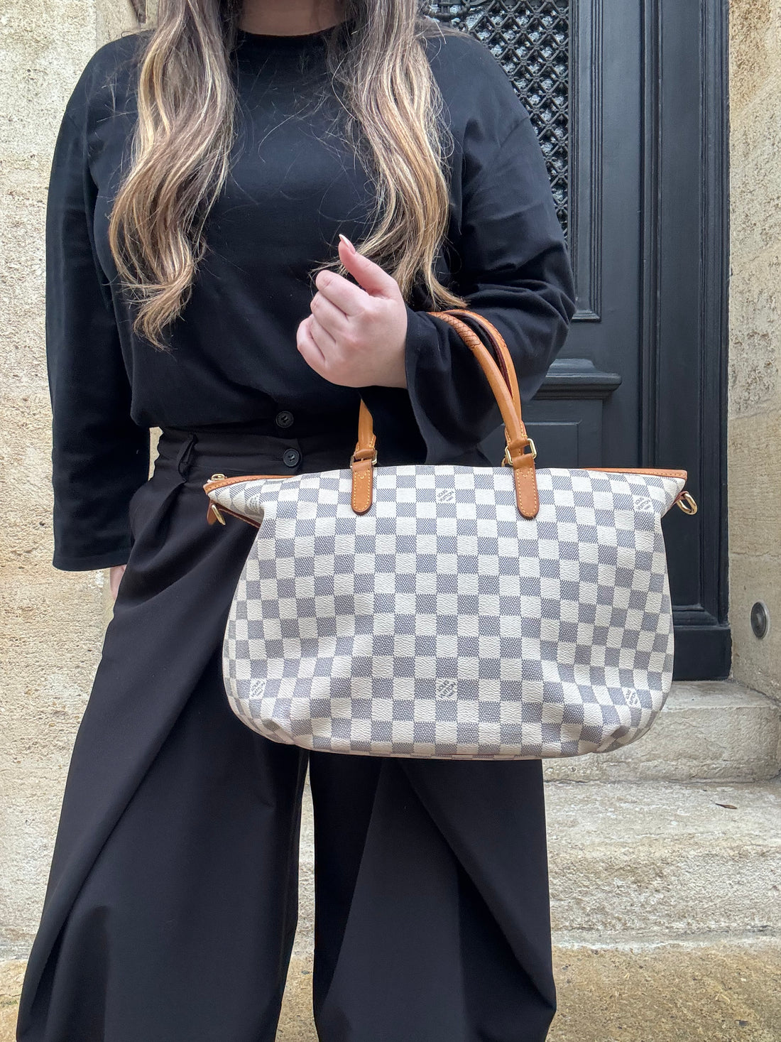 Louis Vuitton - Sac Riviera Damier Azur