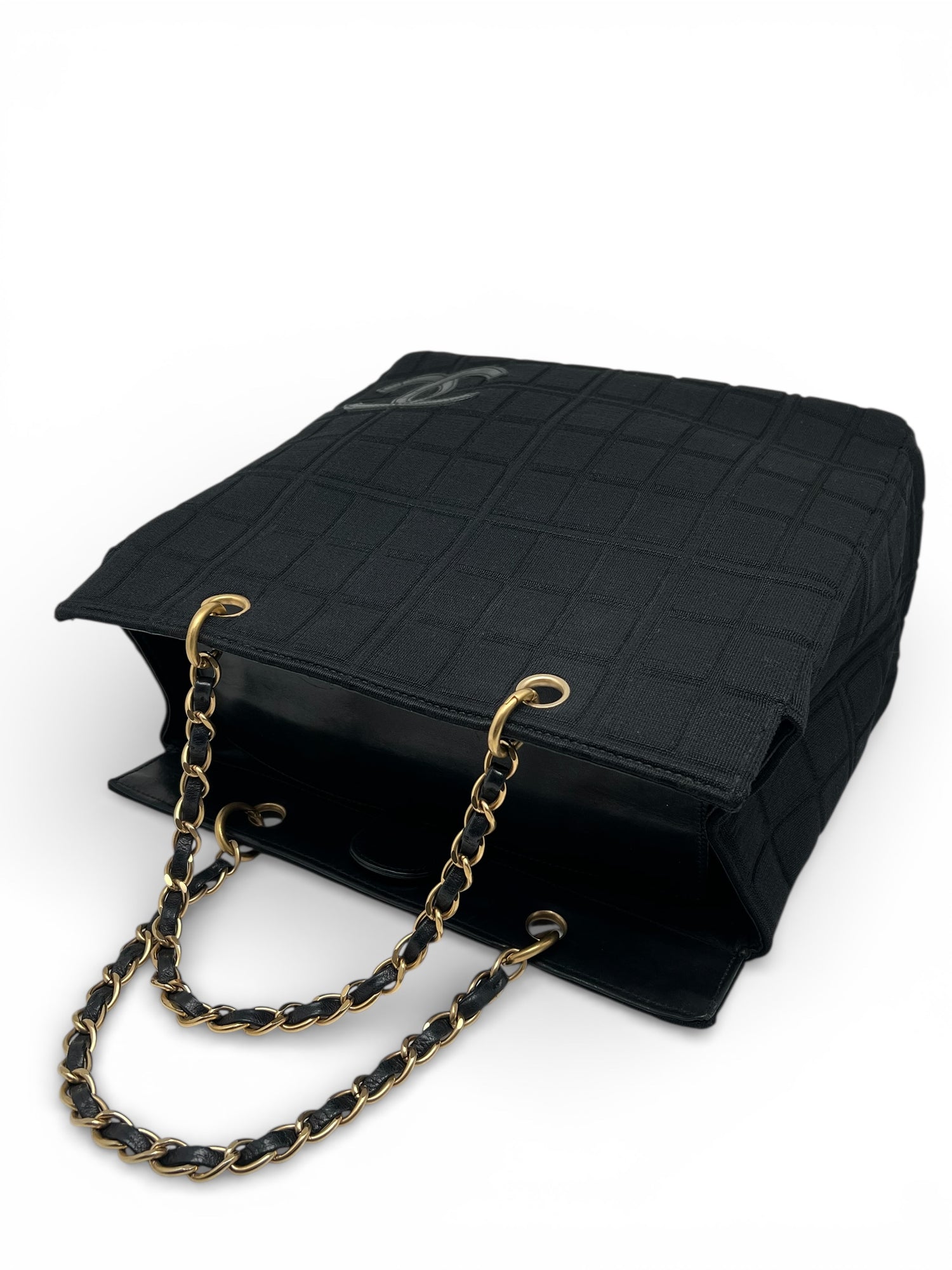 Chanel - Sac Tote Chocolate en jersey