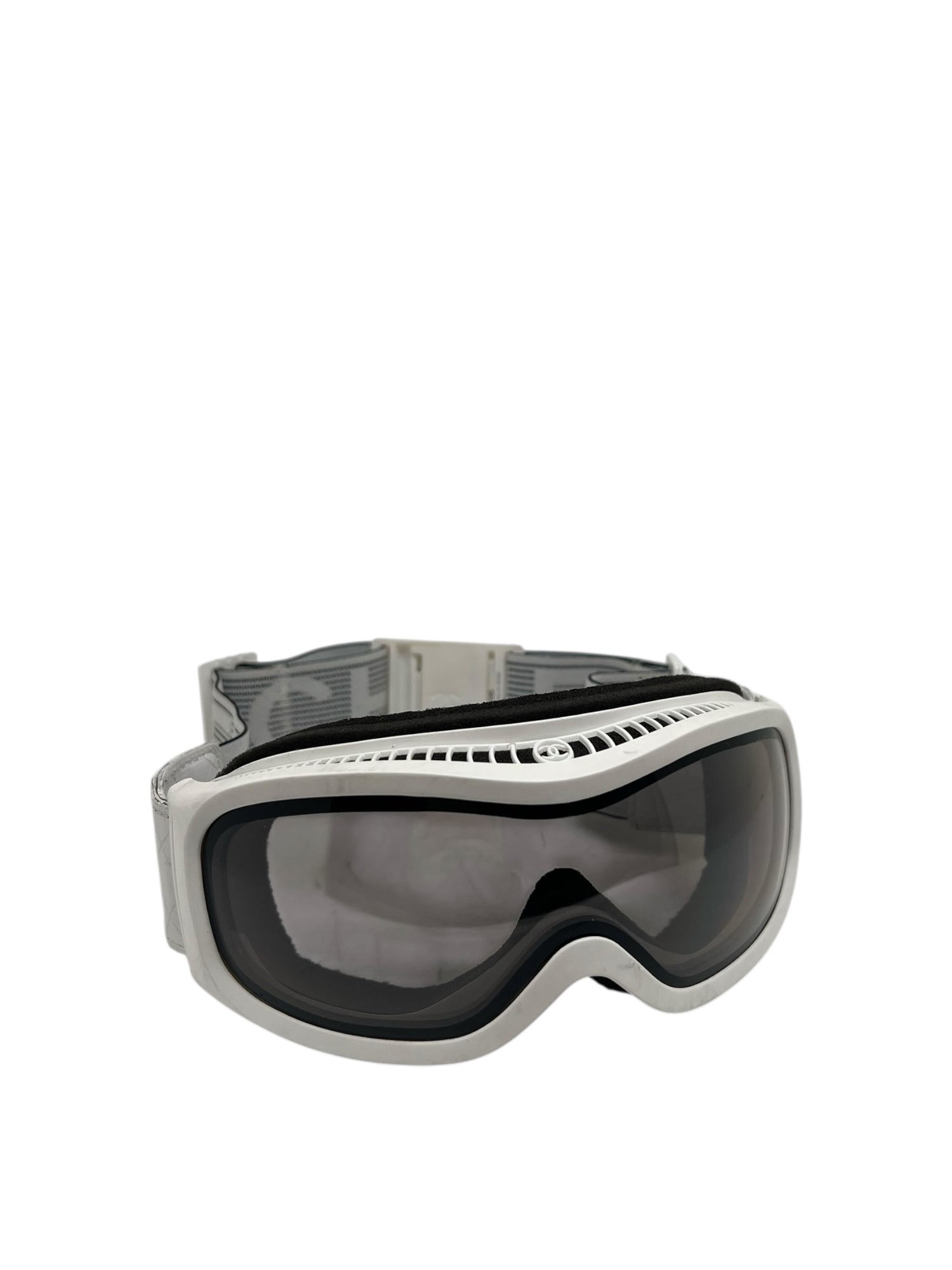 Chanel - Masque de ski blanc