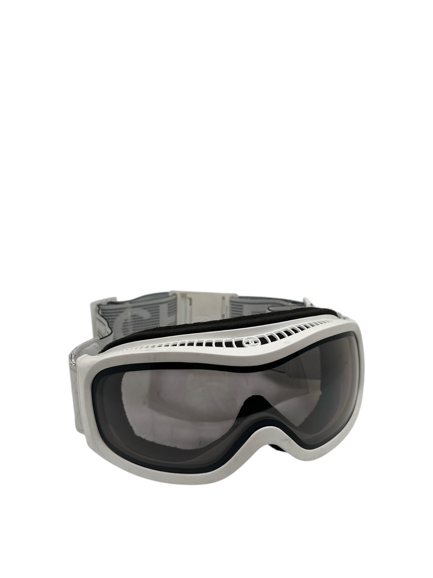 Chanel - Masque de ski blanc