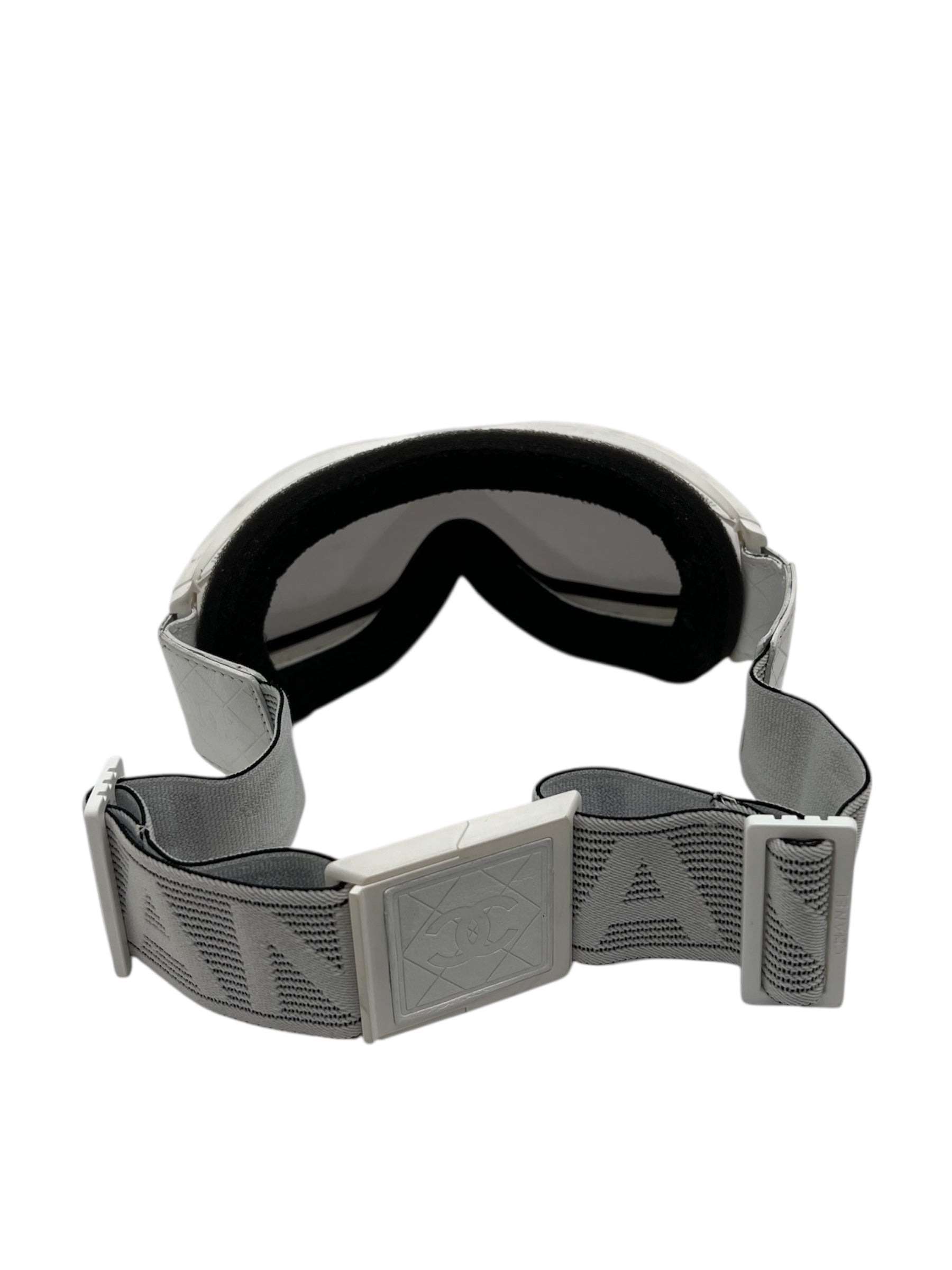 Chanel - Masque de ski blanc