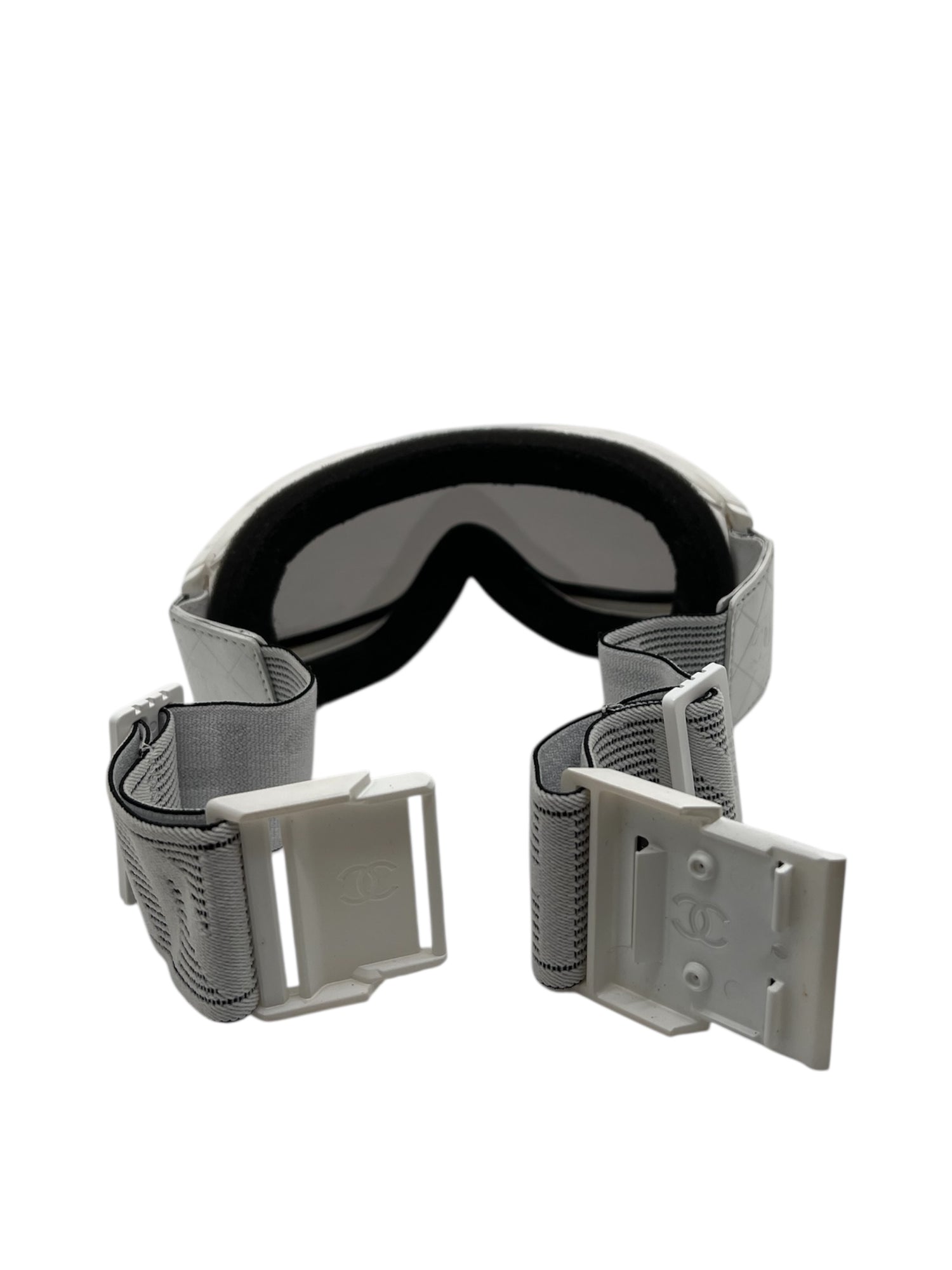 Chanel - Masque de ski blanc