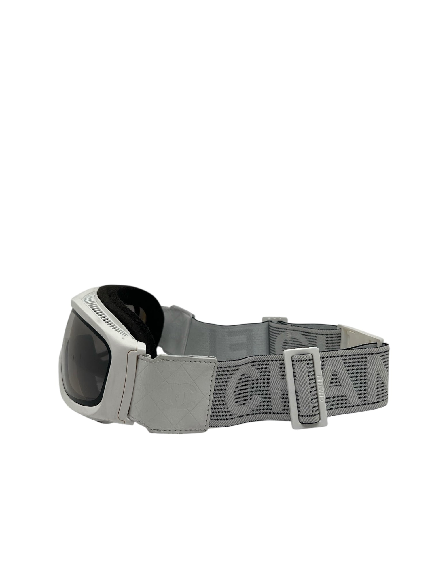 Chanel - Masque de ski blanc