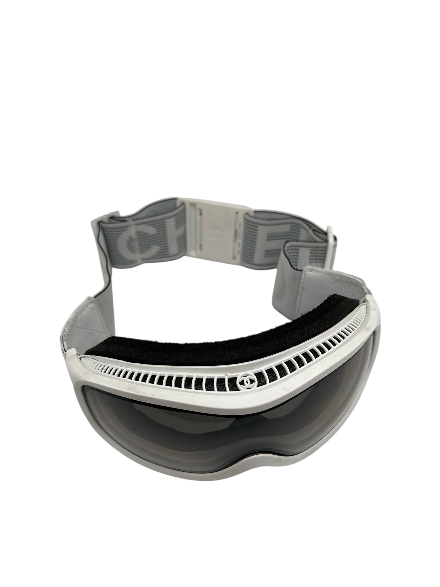Chanel - Masque de ski blanc