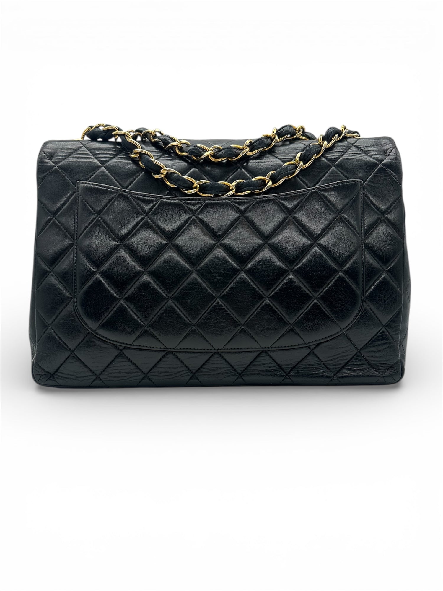 Chanel - Sac jumbo marron