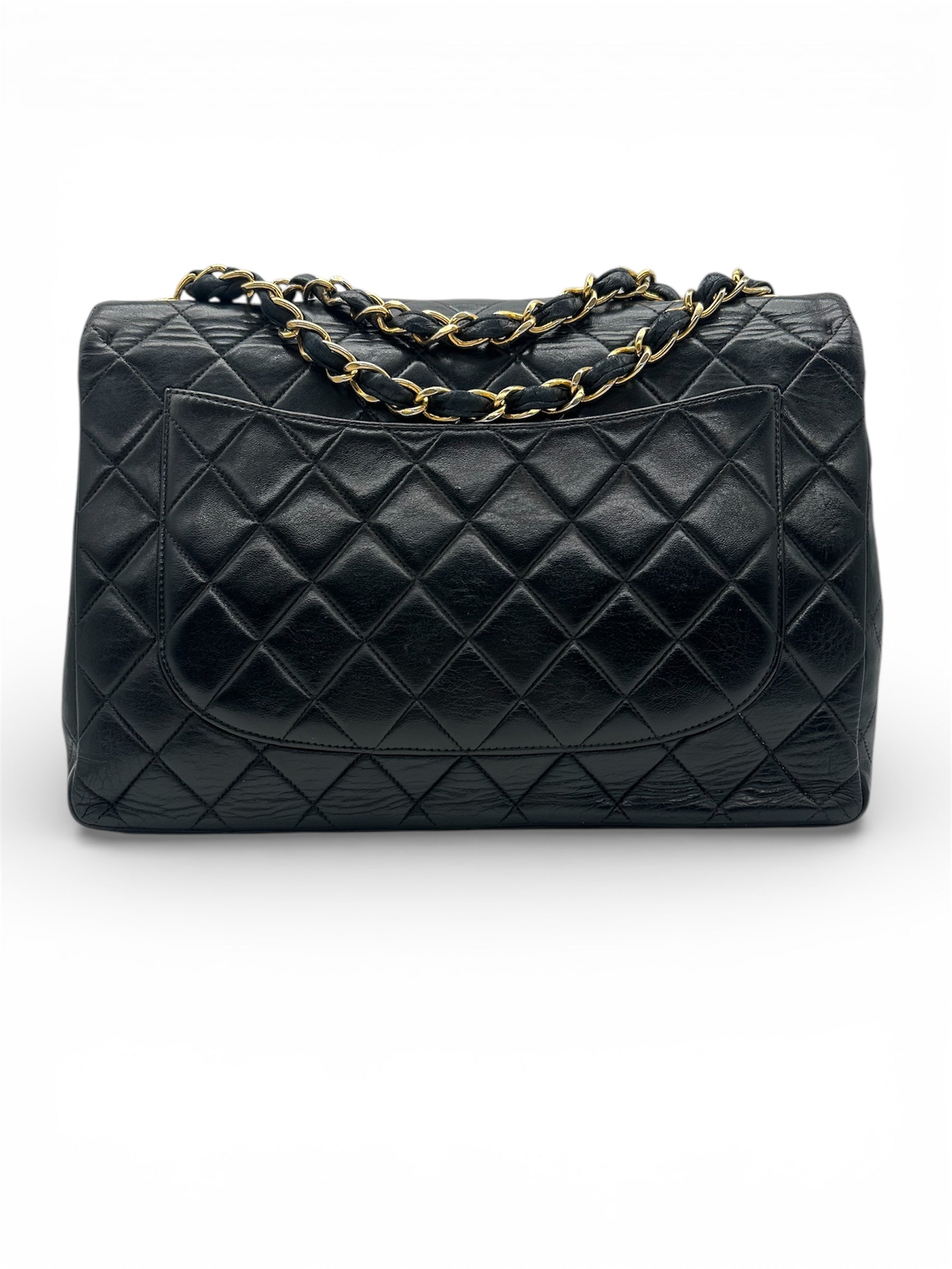 Chanel - Sac jumbo marron