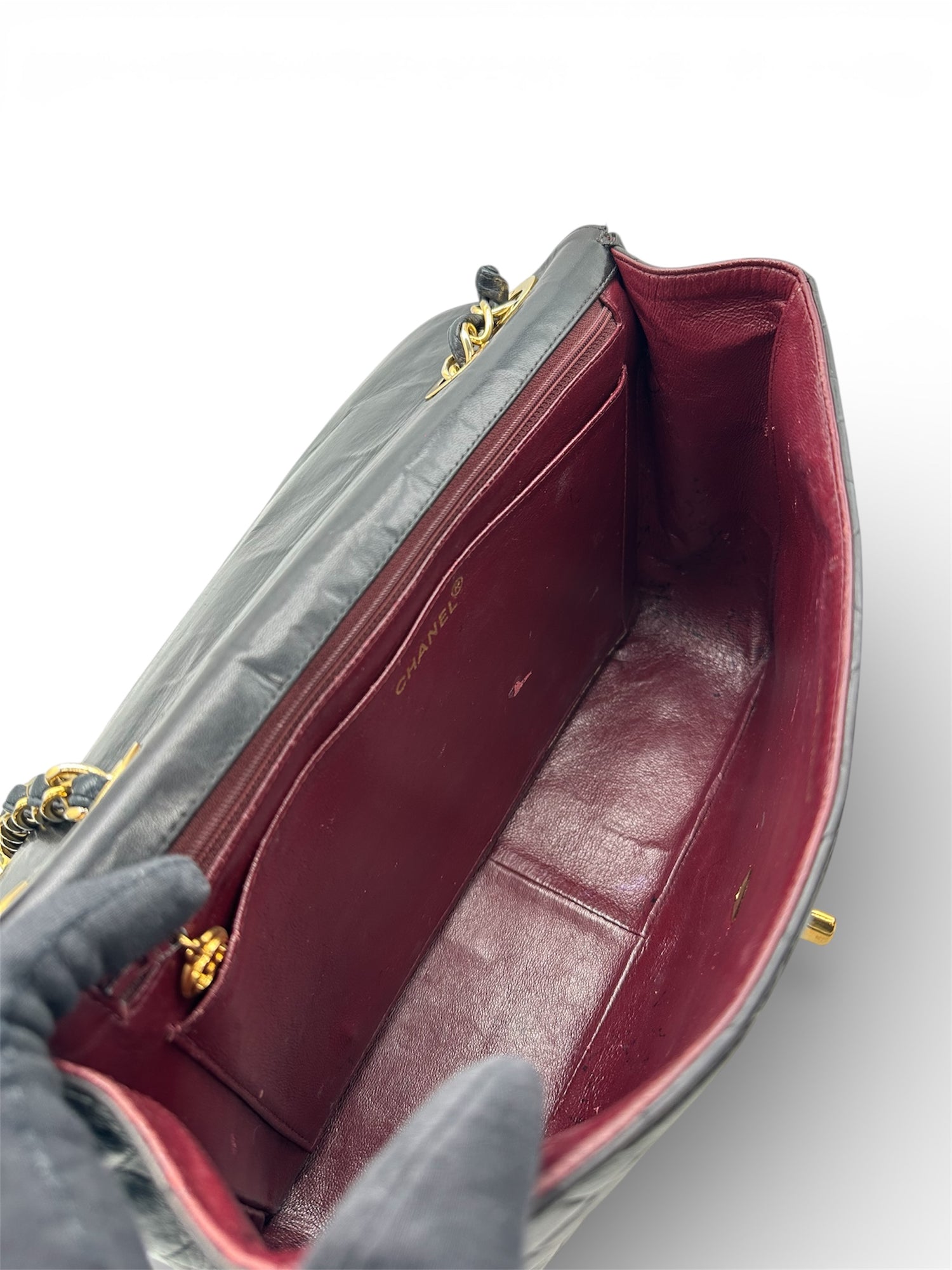 Chanel - Sac jumbo marron