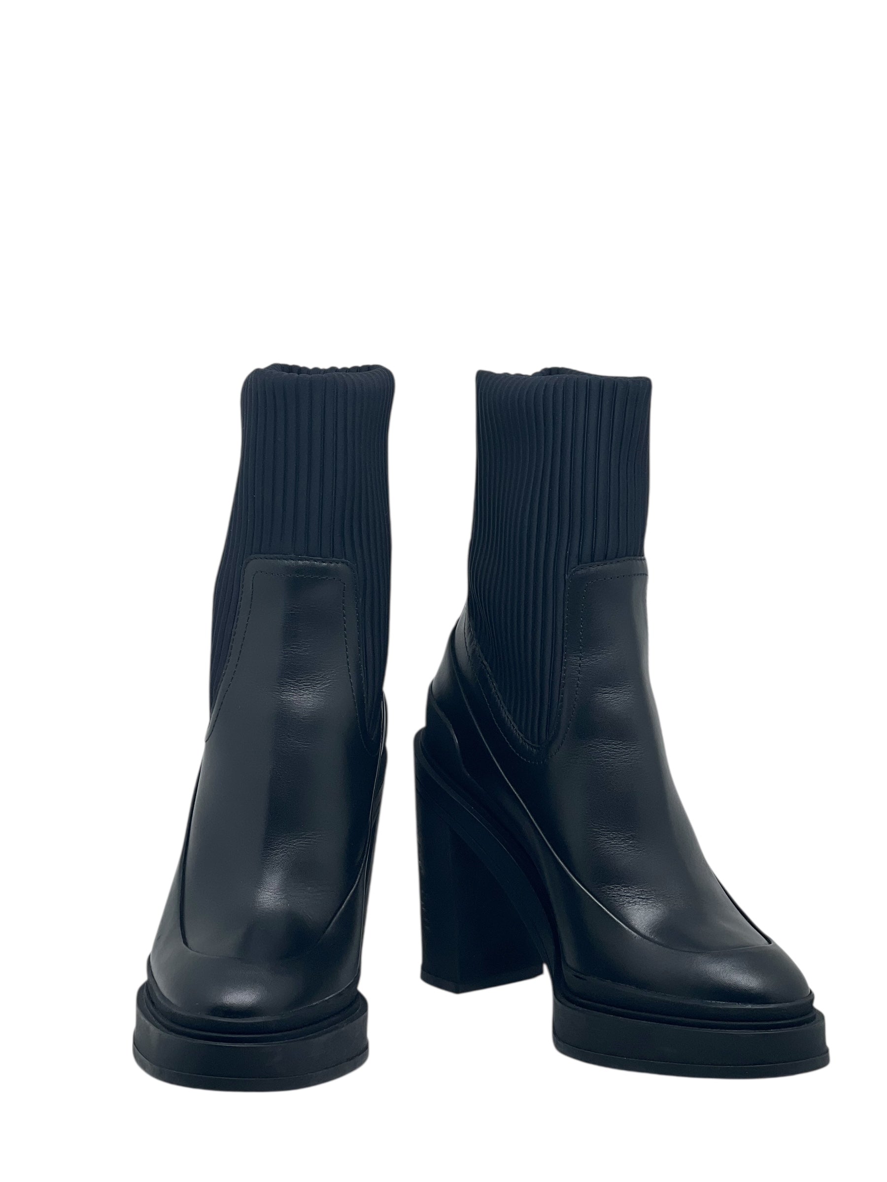 Hermès - Leather boots size 38
