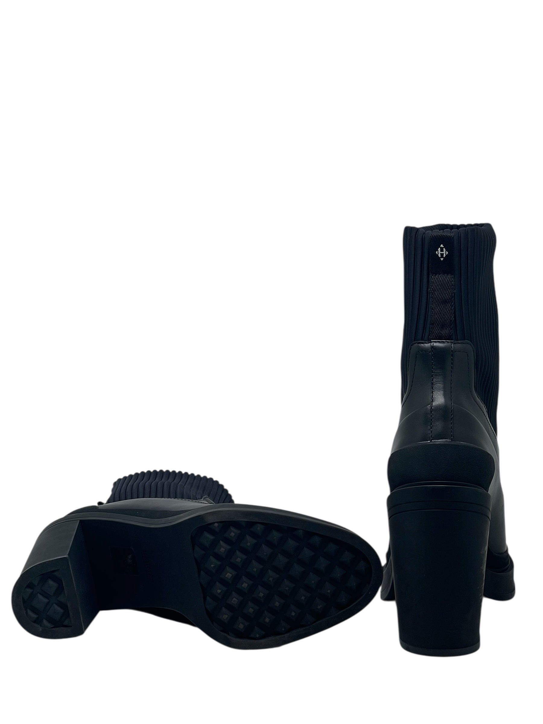 Hermès - Bottes en cuir T38