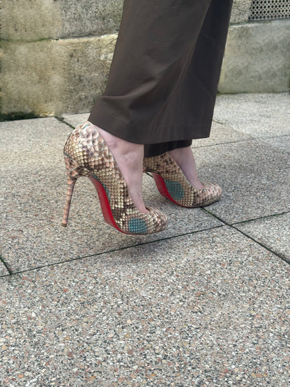 Louboutin - Python Pumps