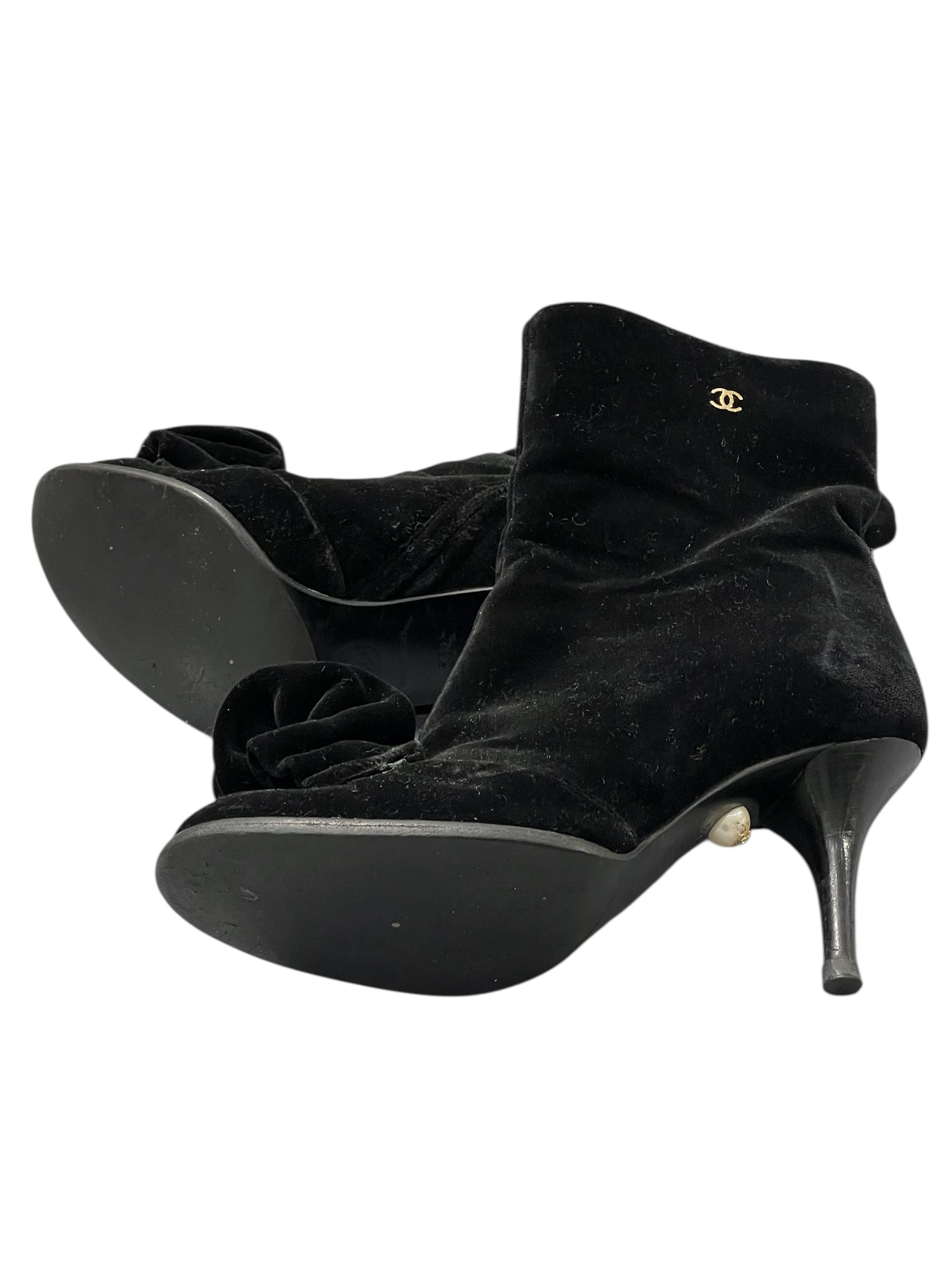 Chanel - Boots à talons T37,5