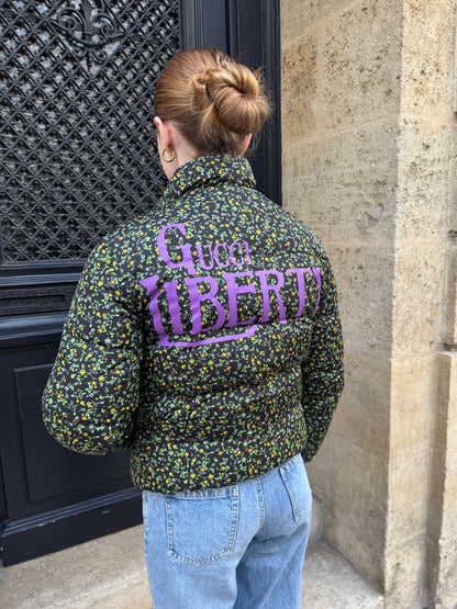 Gucci - Doudoune avec fleurs T36