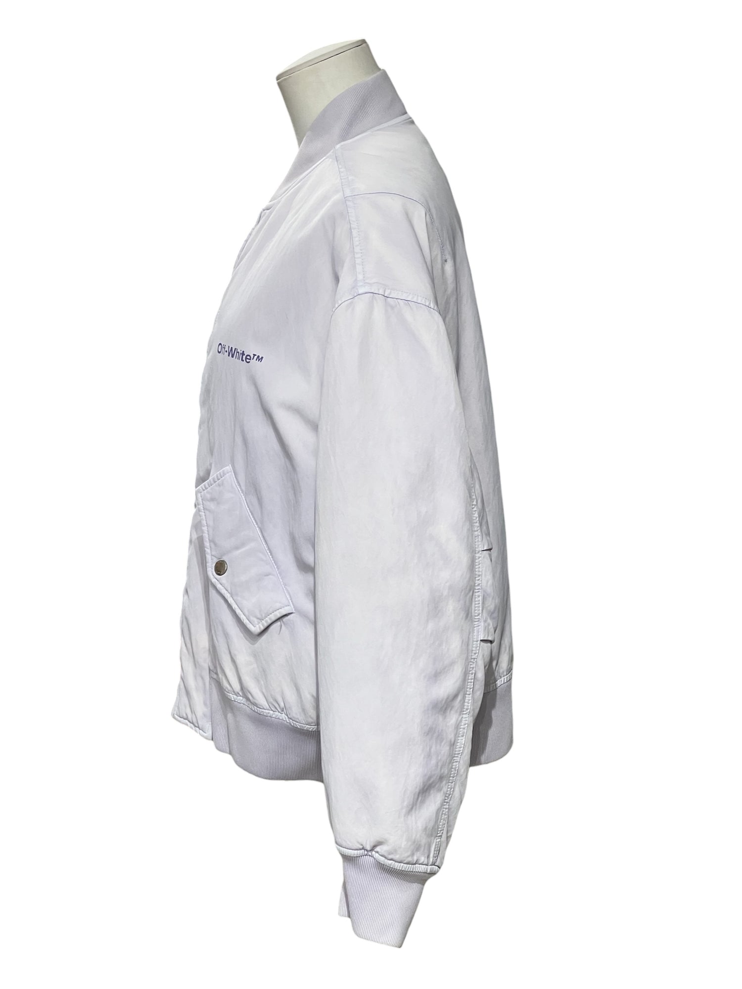 Off-White - Blouson tie and dye violet T40