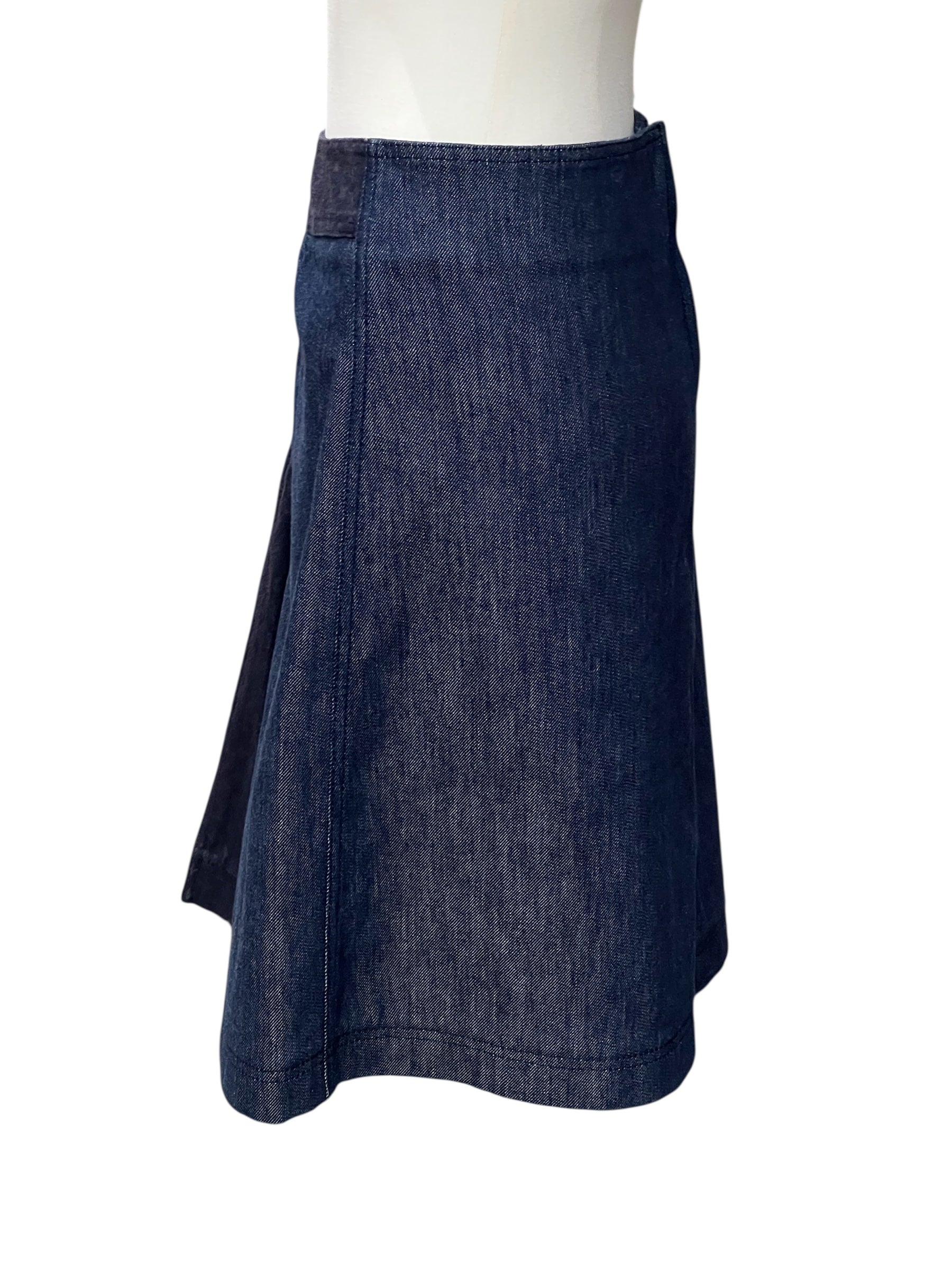 Louis Vuitton -  Jupe en jean T44