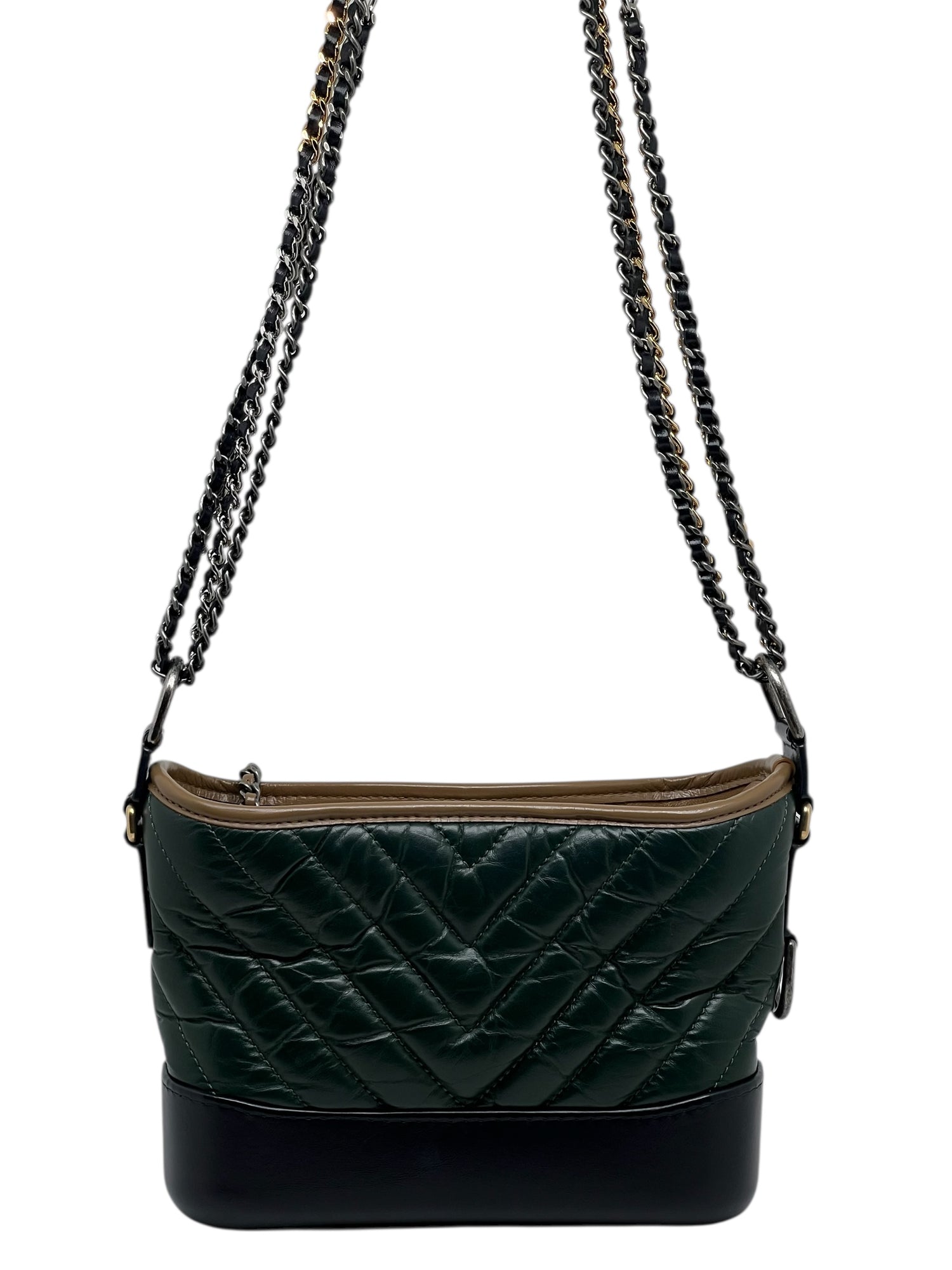 Chanel - Sac mini Gabrielle tricolore