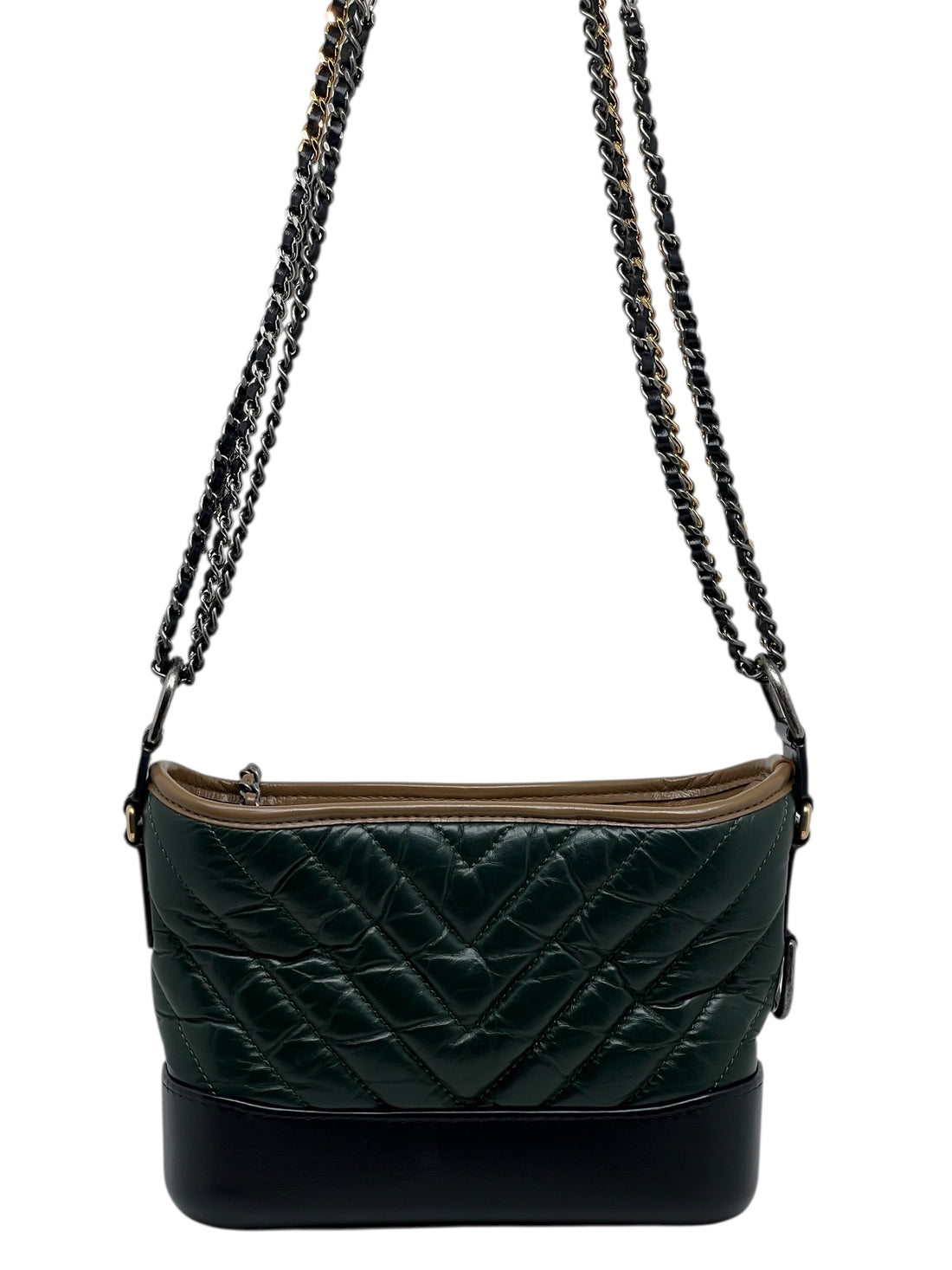 Chanel - Mini borsa Gabrielle tricolore