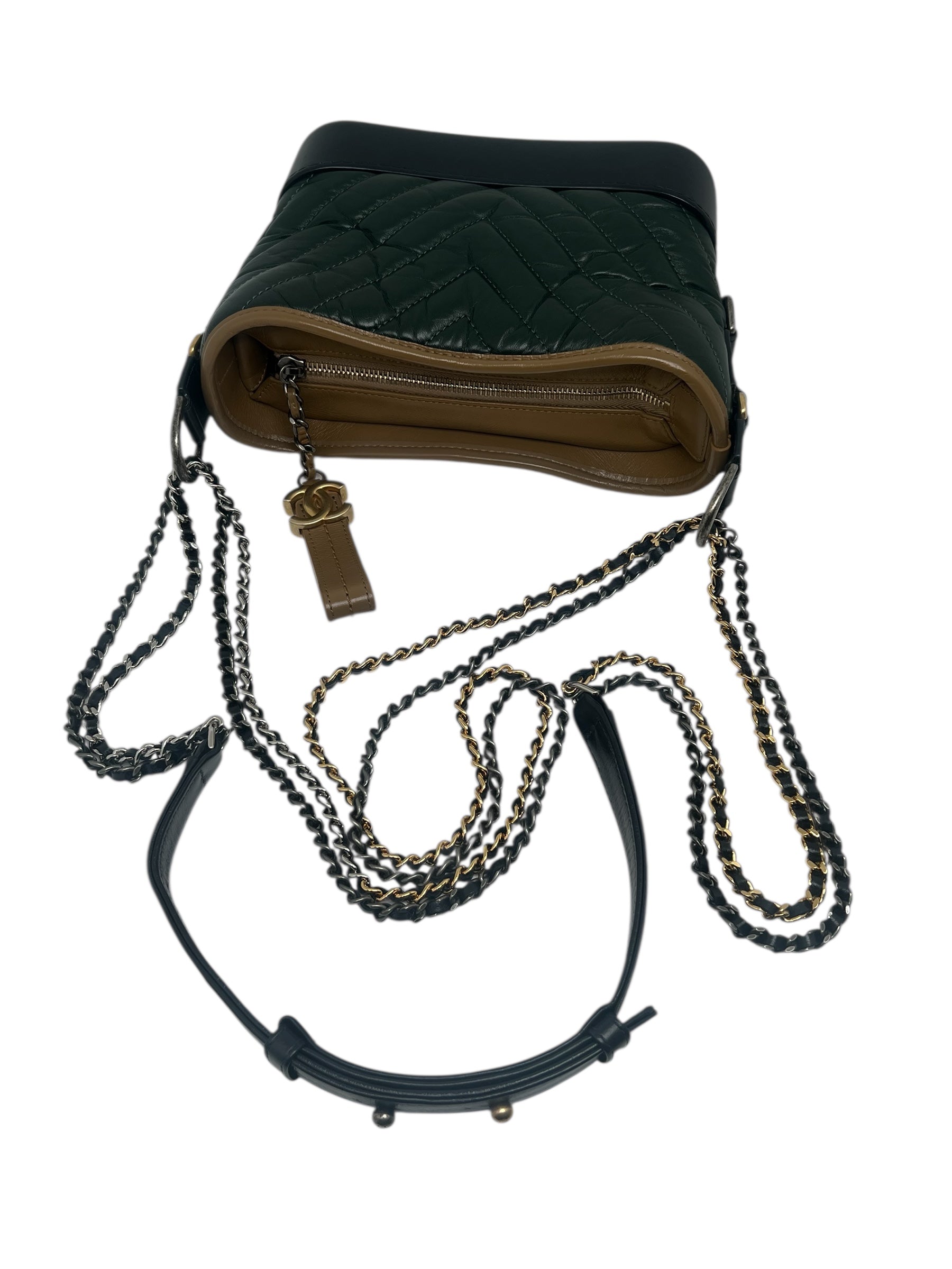 Chanel - Sac mini Gabrielle tricolore