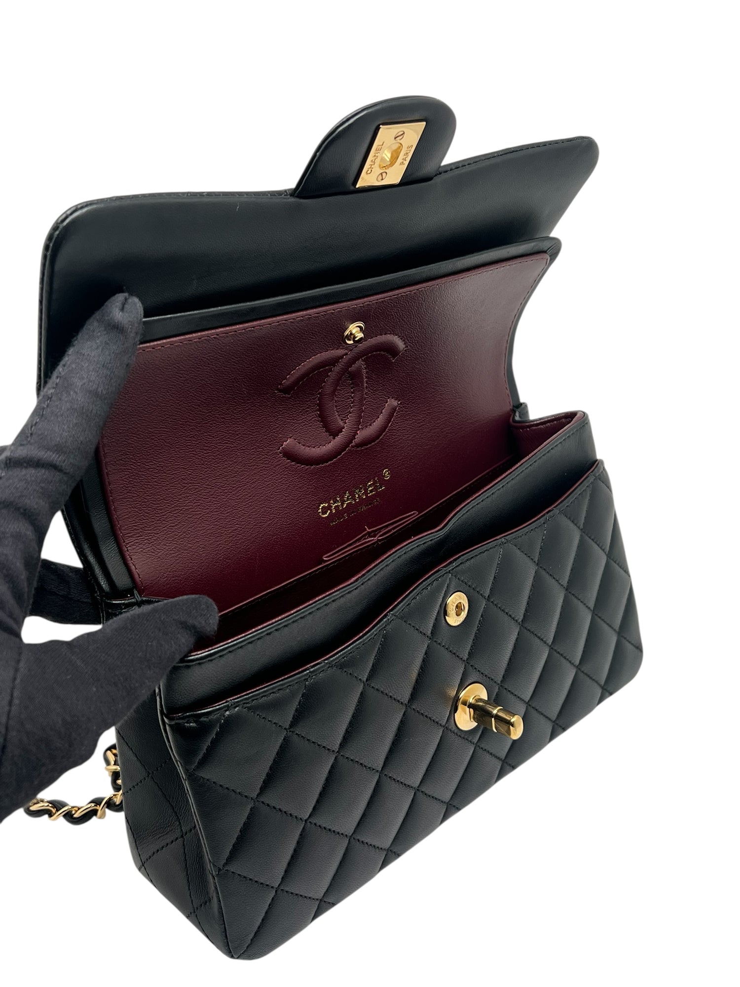 Chanel - Sac Timeless 23 classique double flap 11.12
