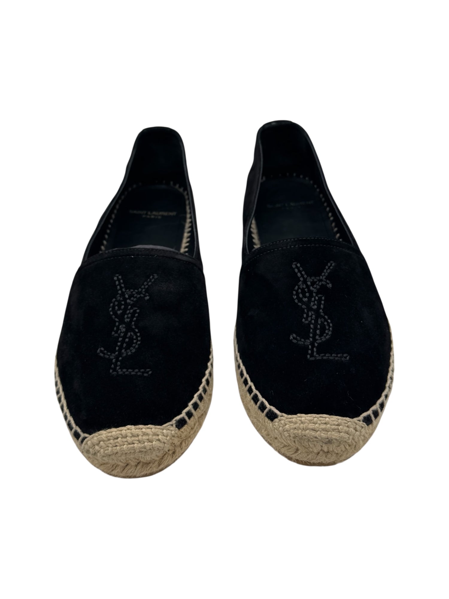 Saint Laurent - Espadrille cassandre daim T38
