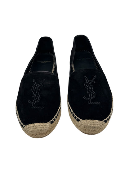 Saint Laurent - Espadrille cassandre daim T38