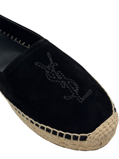 Saint Laurent - Espadrille cassandre daim T38