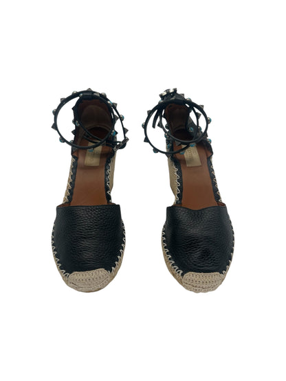 Valentino - Espadrille compensée garavani T36