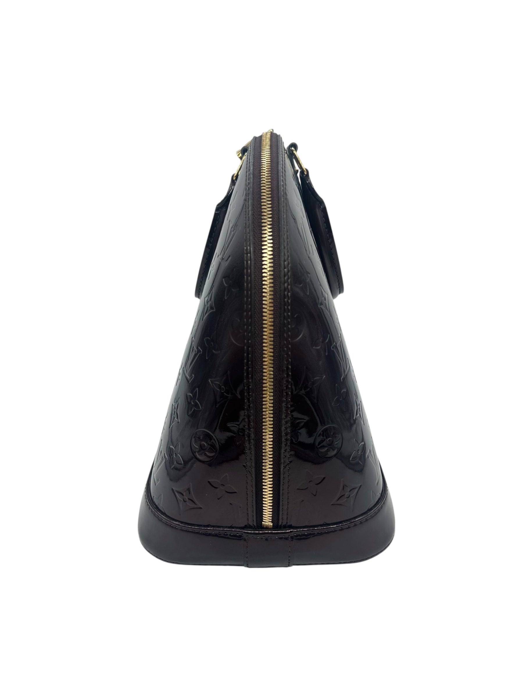 Louis Vuitton - Tasche Alma So Aubergine GM