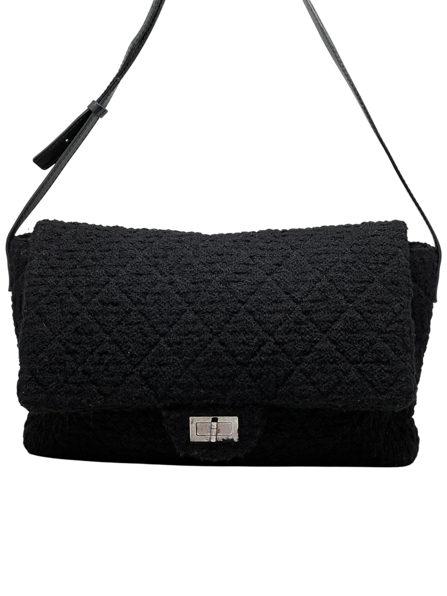 Chanel - Sac 2.55 XXL en tweed