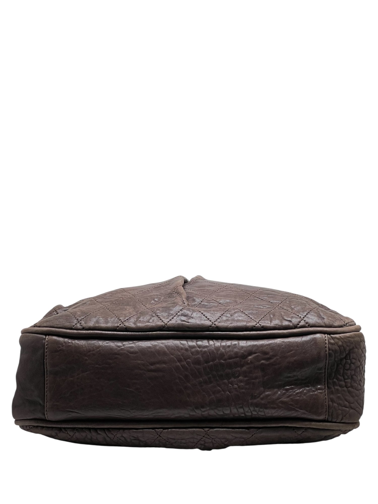 Chanel - Sac porté épaule marron