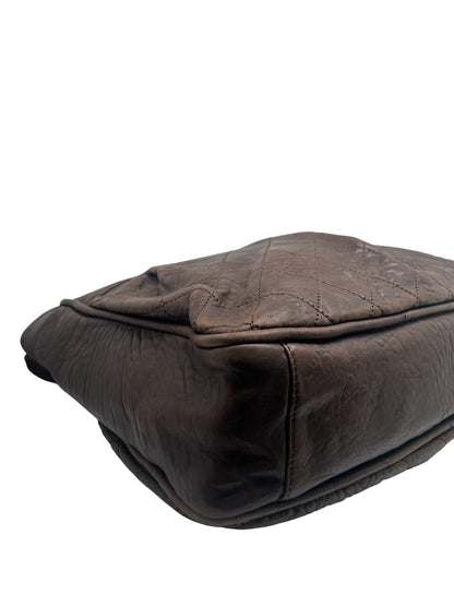 Chanel - Sac porté épaule marron