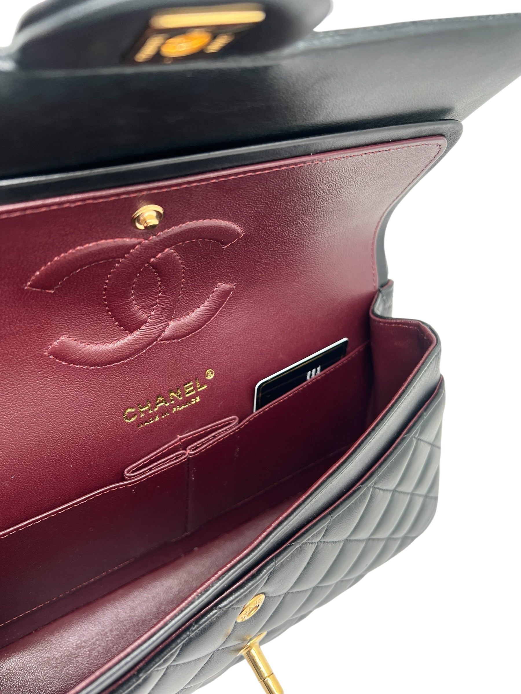 Chanel - Sac classique 11.12 Timeless 25 noir