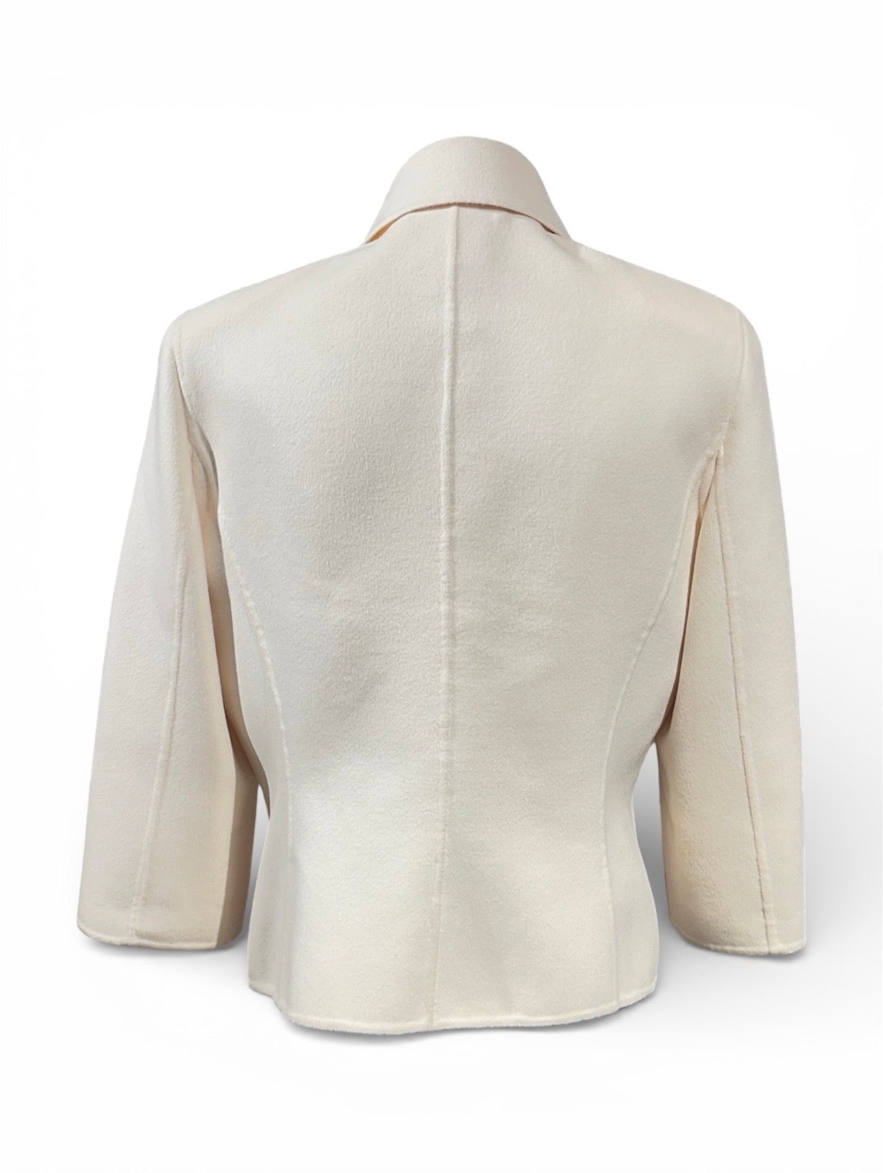 Céline - Petit manteau court écru T42