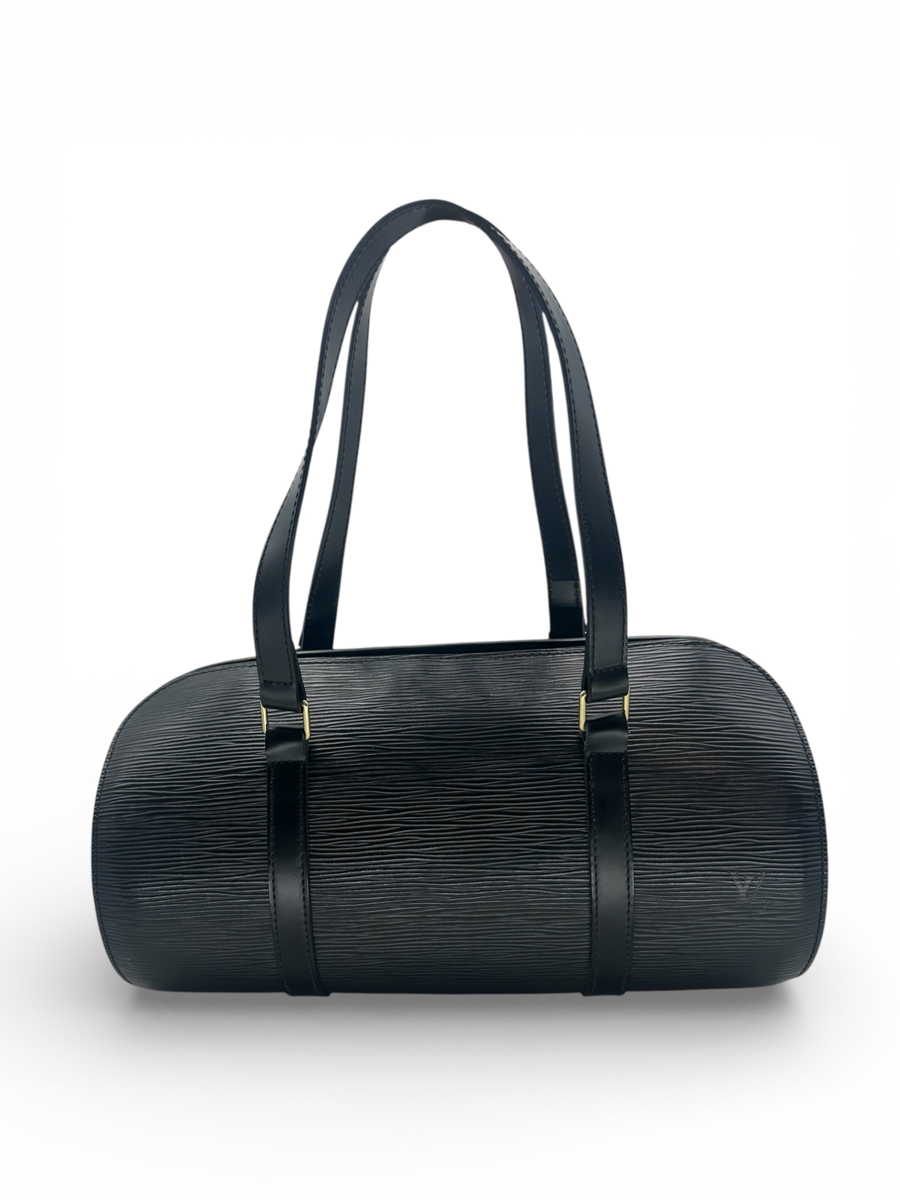 Louis Vuitton - Sac Soufflot en cuir épi noir