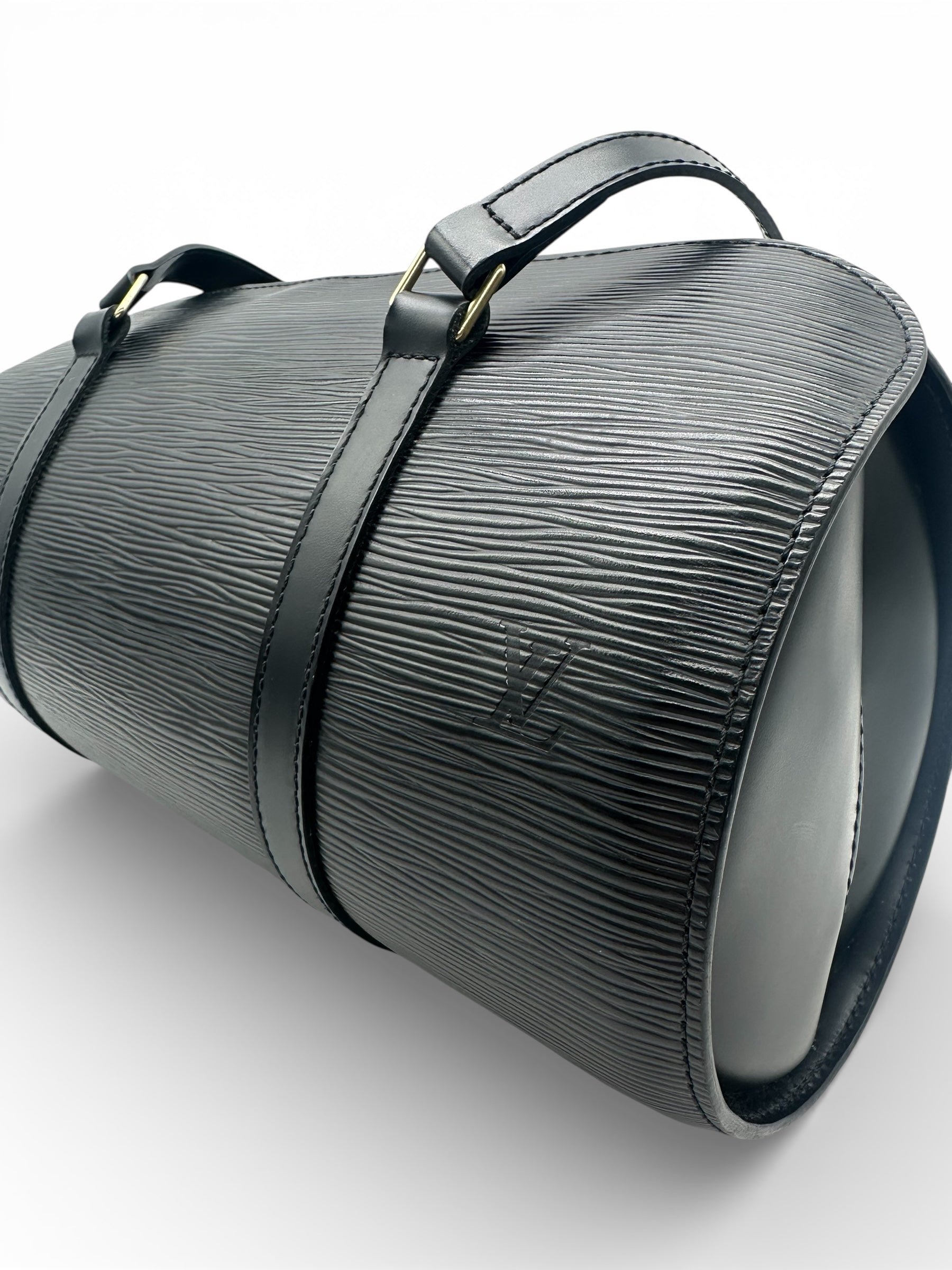 Louis Vuitton - Sac Soufflot en cuir épi noir