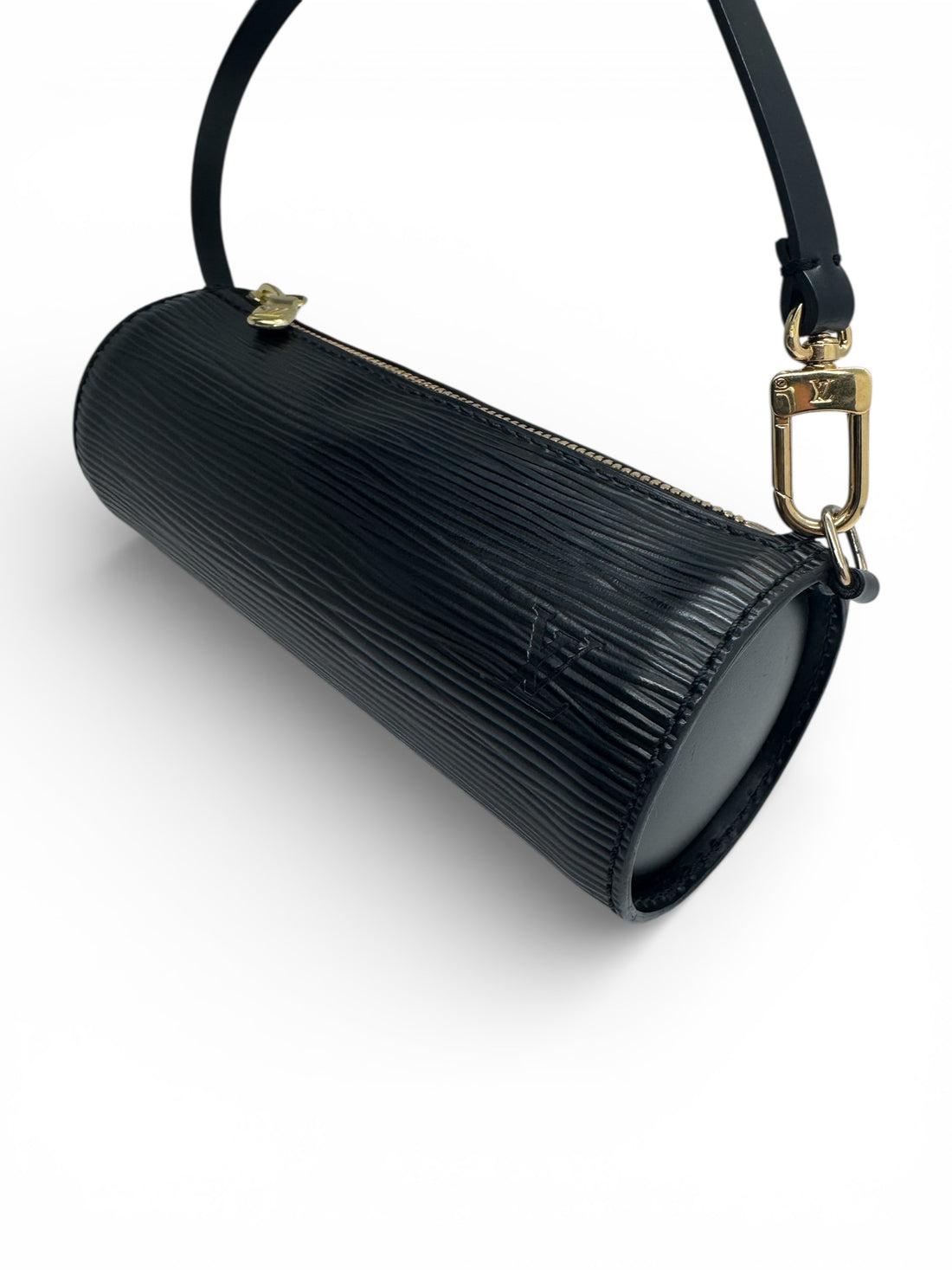 Louis Vuitton - Pochette Soufflot en cuir épi noir