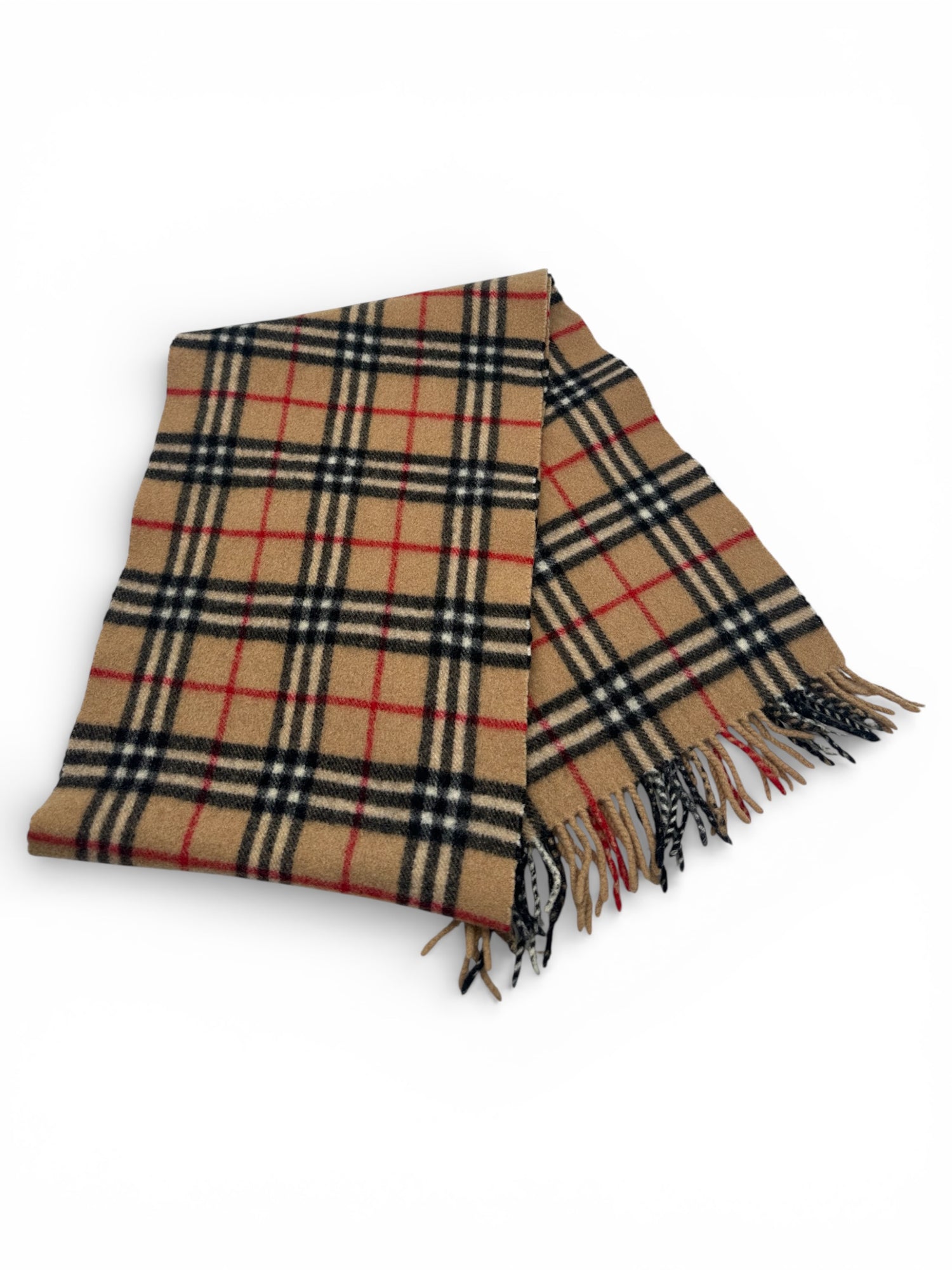 Burberry - Écharpe motif tartan en laine
